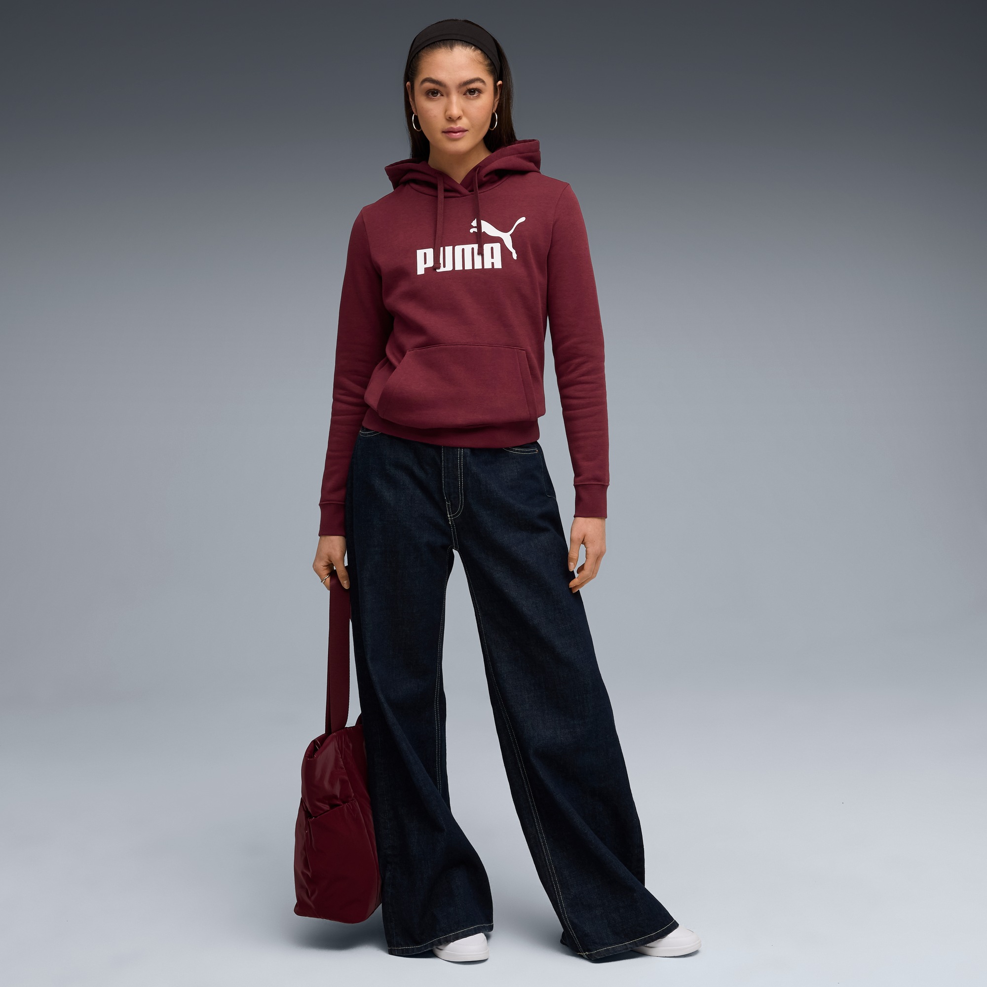 PUMA Kapuzensweatshirt »ESS NO. 1 LOGO HOODIE FL (S)«