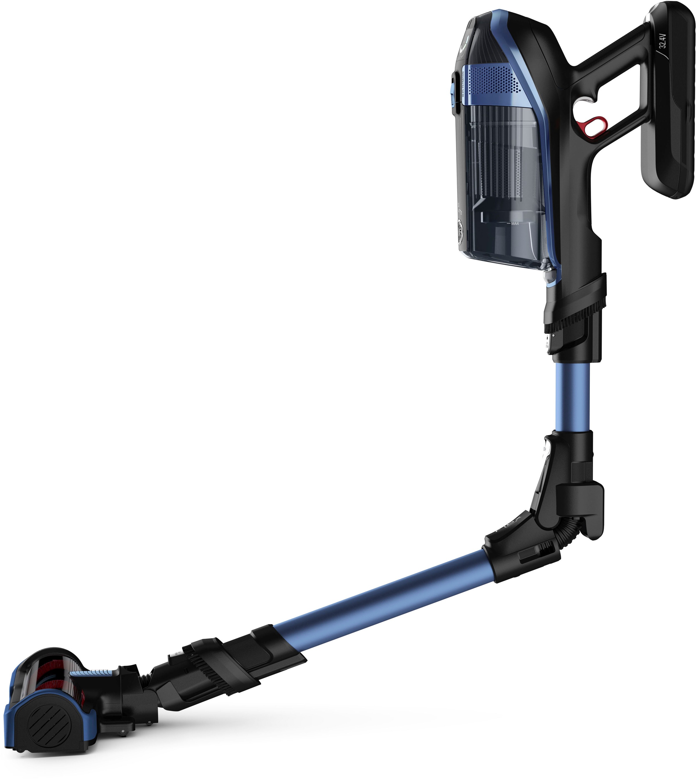 Rowenta Akku-Hand-und Stielstaubsauger »RH99C0 X-Force Flex 14.60 Aqua«, leistungsstark, Aqua Düse, hohes Fassungsvermögen, Flex-Gelenk