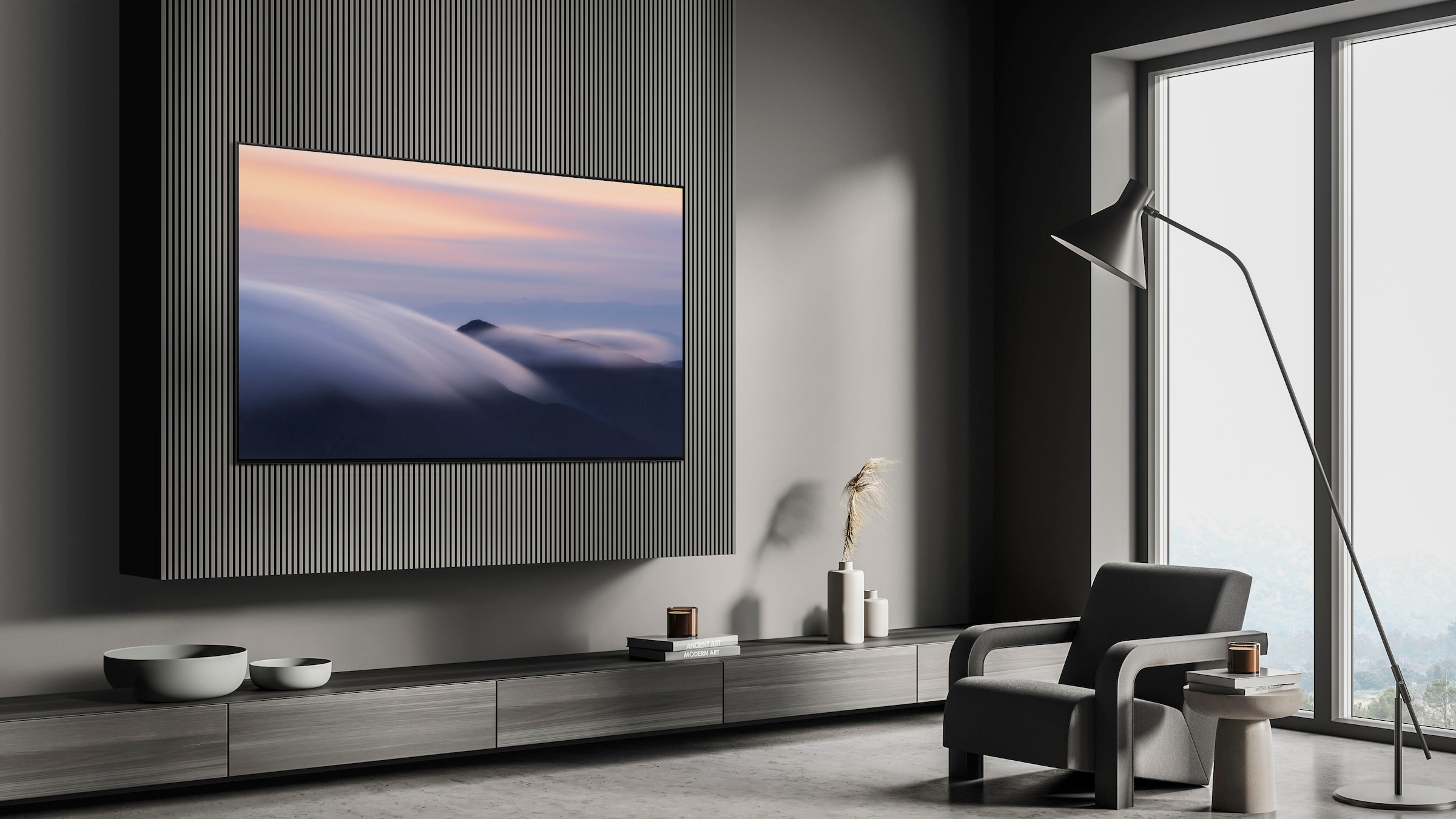 Samsung OLED-Fernseher »GQ55S90DAE«, 4K Ultra HD, Smart-TV, Neural Quantum 4K AI Gen2 Prozessor, Gaming Hub, bis zu 144Hz