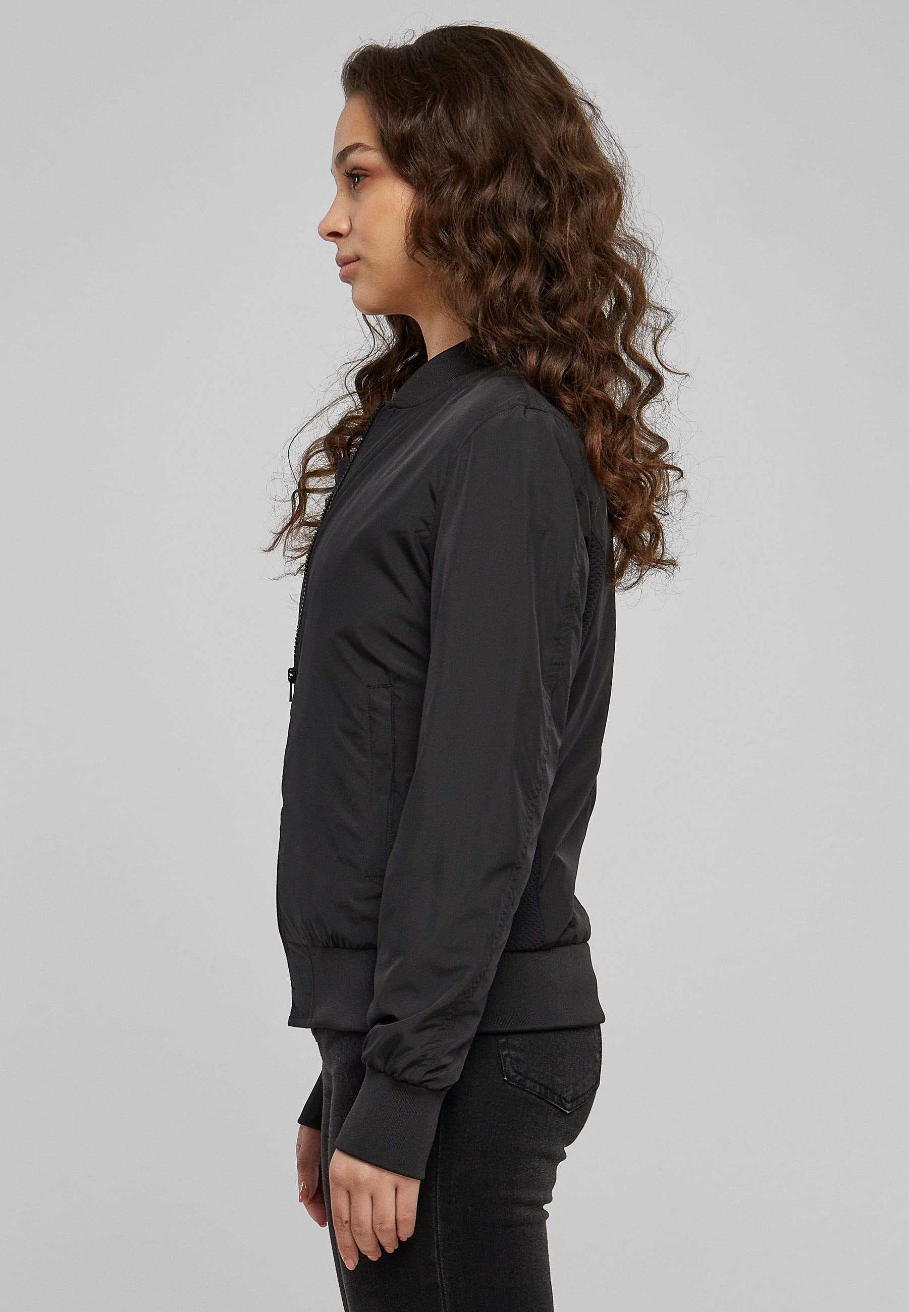 URBAN CLASSICS Allwetterjacke »Urban Classics Damen Ladies Light Bomber Jacket«, (1 St.), ohne Kapuze