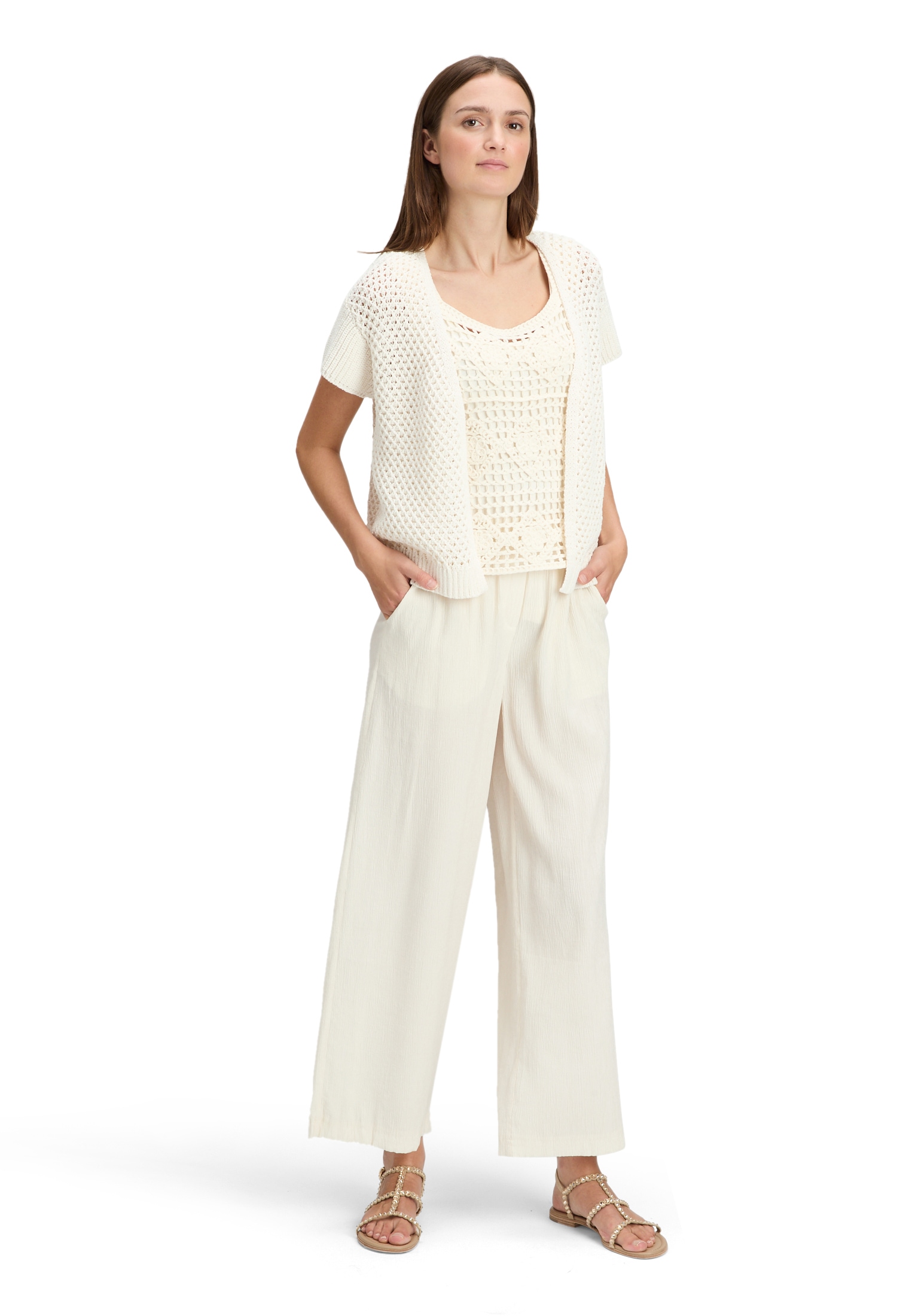 Betty&Co Schlupfhose »Damen mit Struktur«