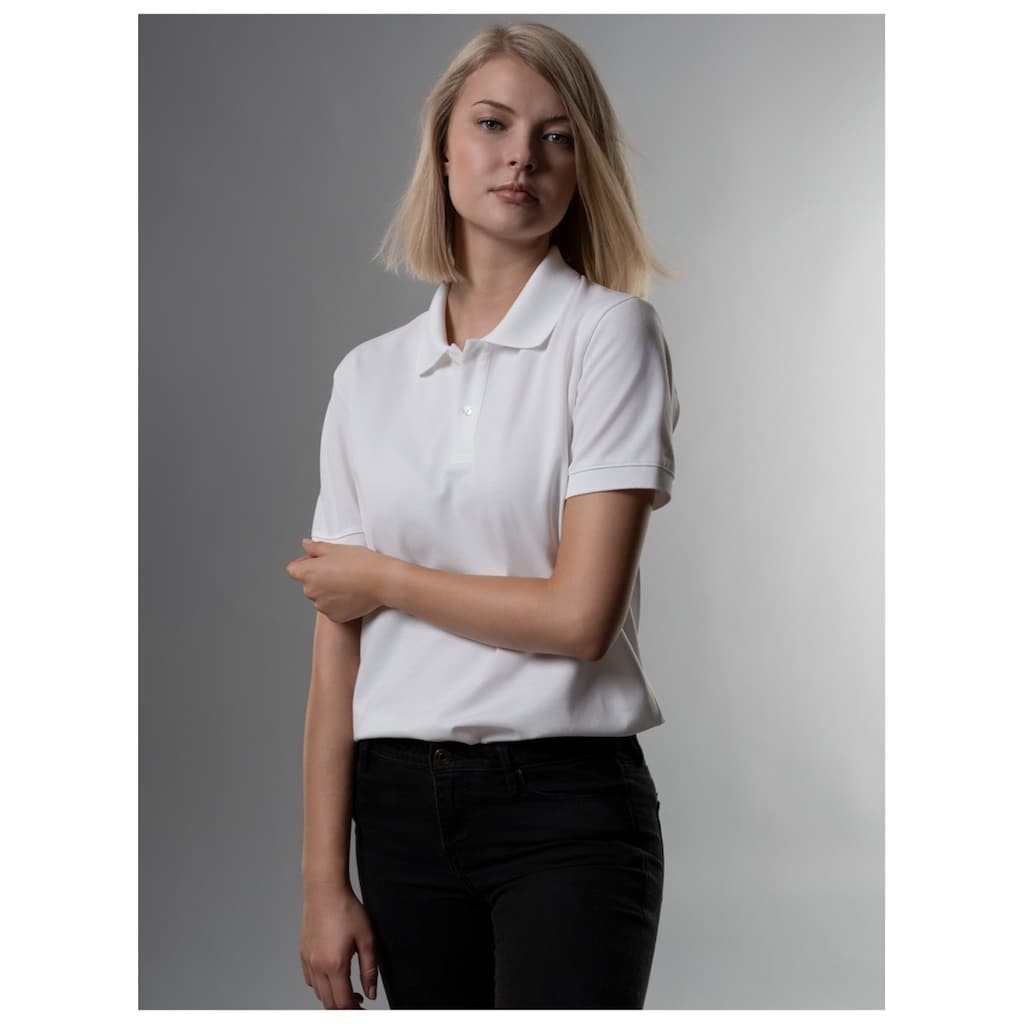 Trigema Poloshirt »TRIGEMA Slim Fit Poloshirt aus DELUXE-Piqué«, (1 tlg.)