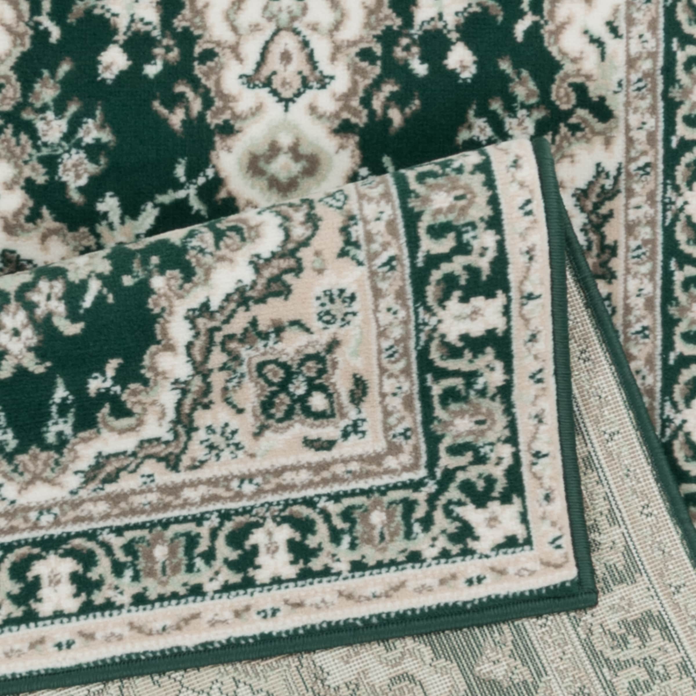 my home Läufer »Oriental, Made in Belgium«, rechteckig, 7 mm Höhe, Läufer, Brücke, Kurzflor, Orient-Optik, mit Bordüre, gewebt
