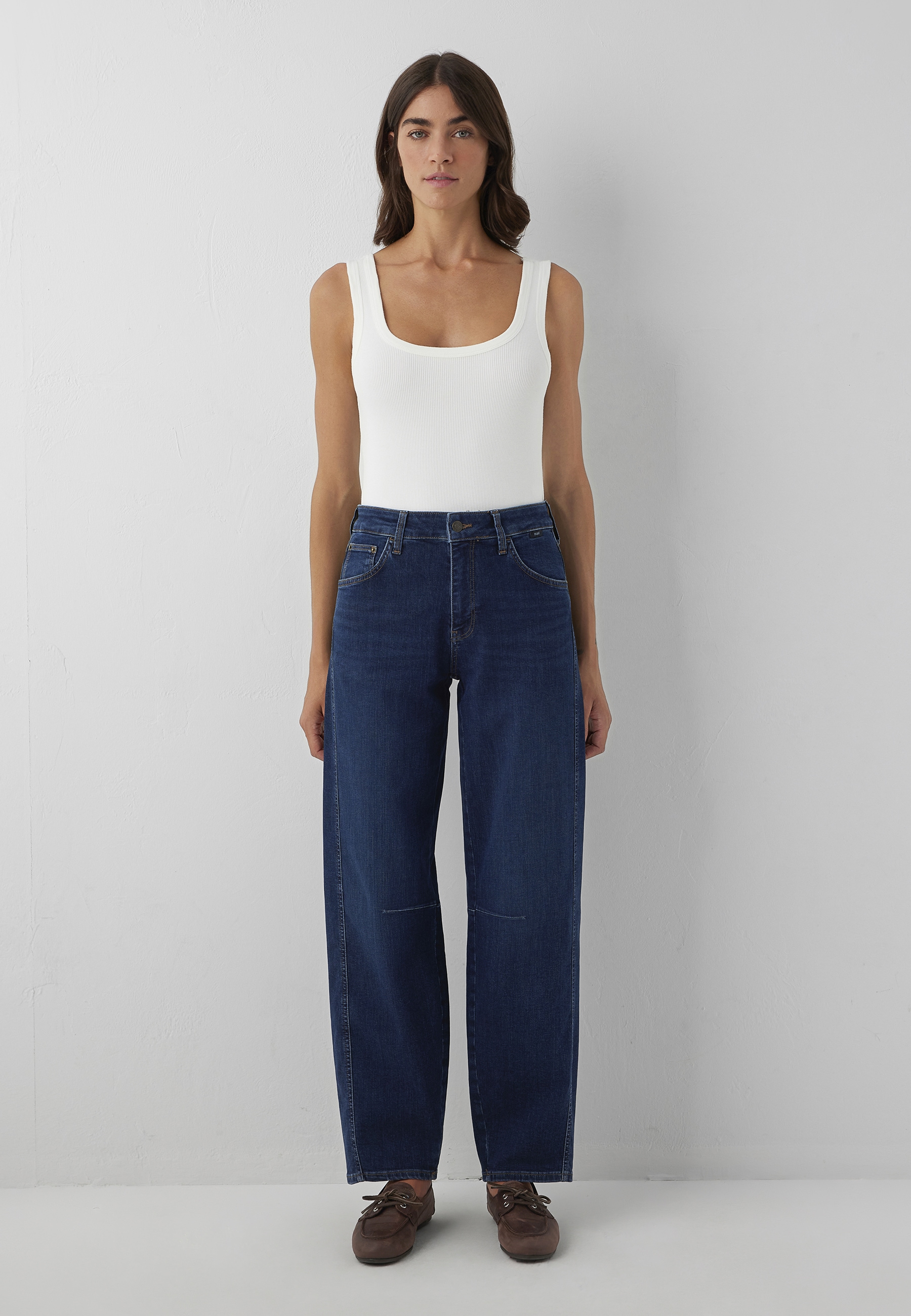 Mavi Weite Jeans »LEILA W/Cut« Baggy Jeans
