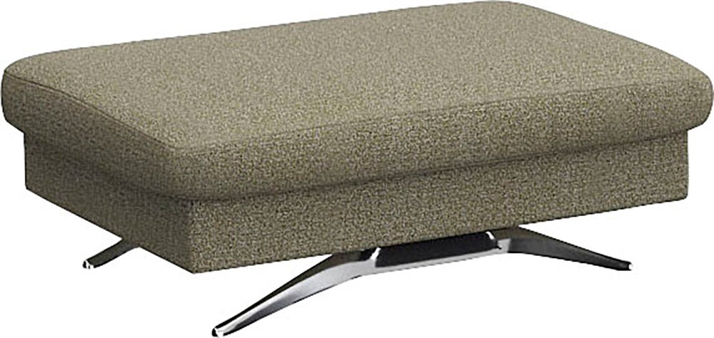 FLEXLUX Pouf "Glow Sitzhocker, Polsterhocker" Hocker mit Stauraum, Fuß Alu günstig online kaufen
