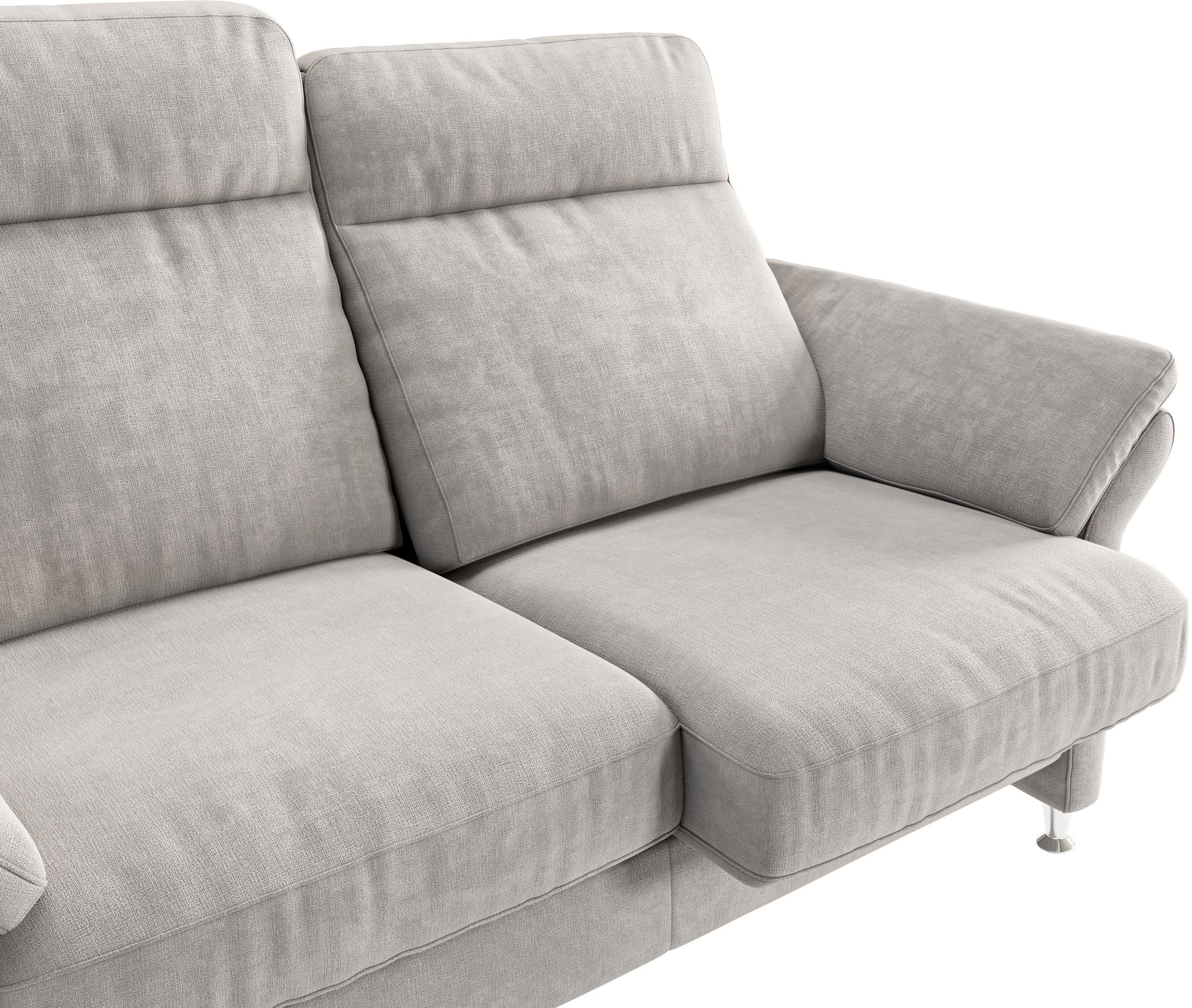 Home affaire Polstergarnitur »Mailand«, Set: 3-Sitzer, 2-Sitzer und Sessel, wahlweise mit Move-Funktion