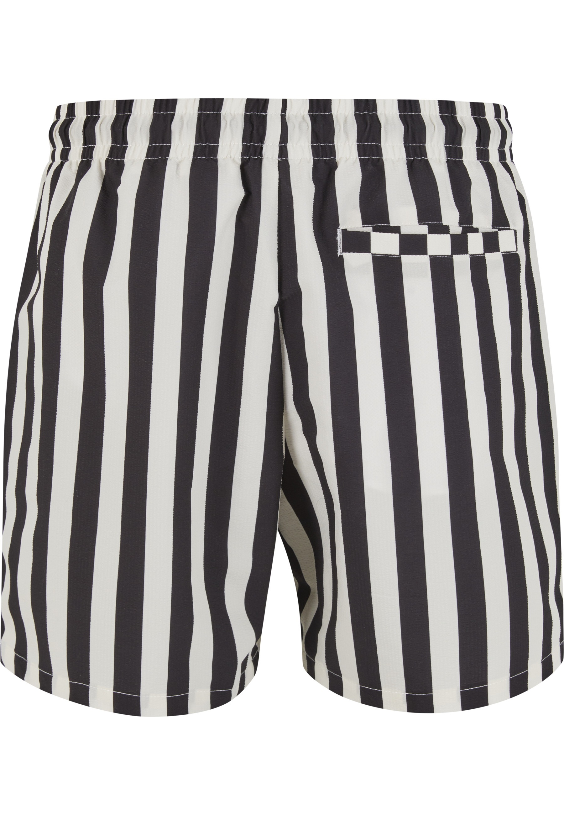 URBAN CLASSICS Badeshorts »Urban Classics Striped Seersucker Swim Shorts«