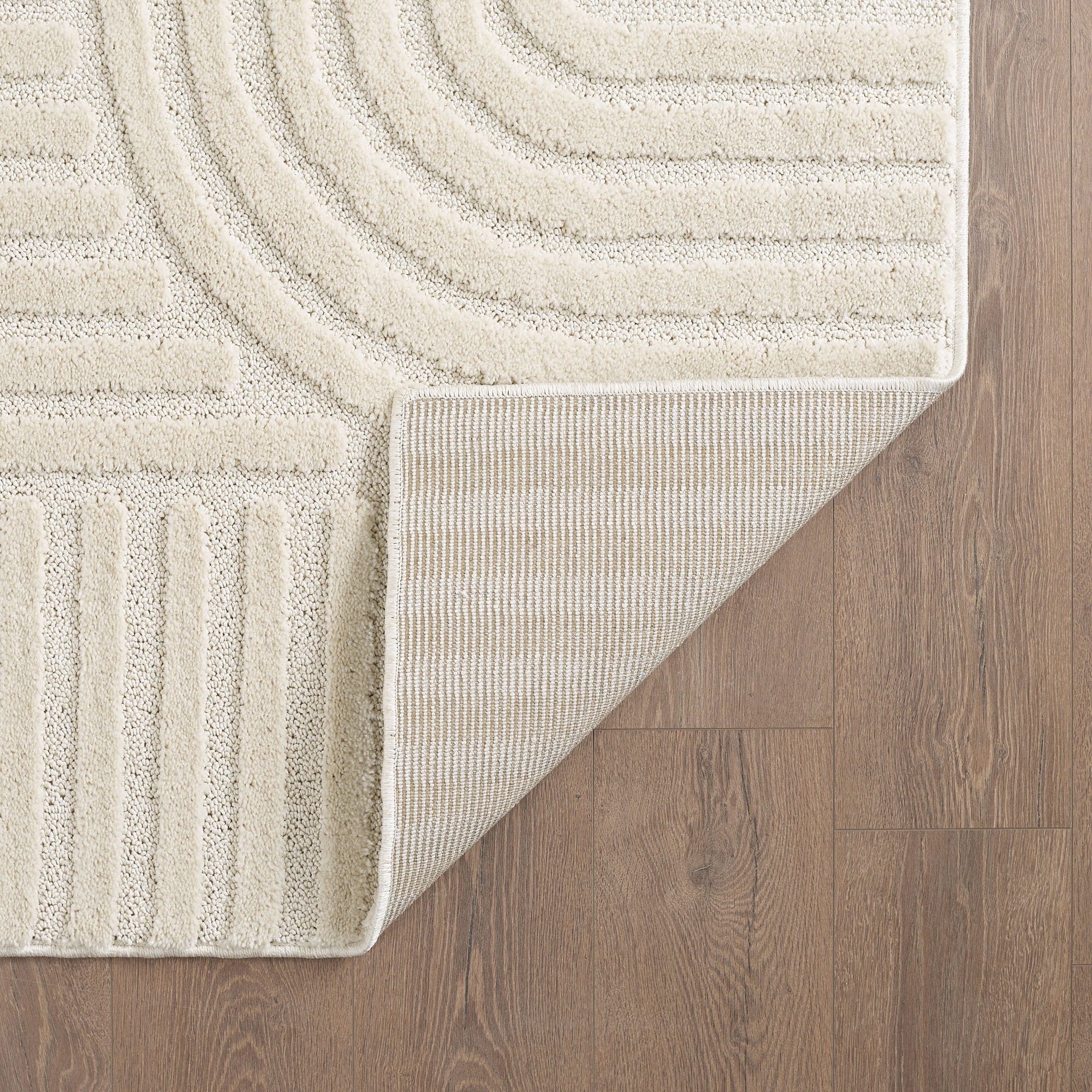 Ayyildiz Teppiche Teppich »ART 1121«, rechteckig, 8 mm Höhe, Läufer, 3D Hoch-Tief-Effekt, weicher Hochflor, pflegeleicht