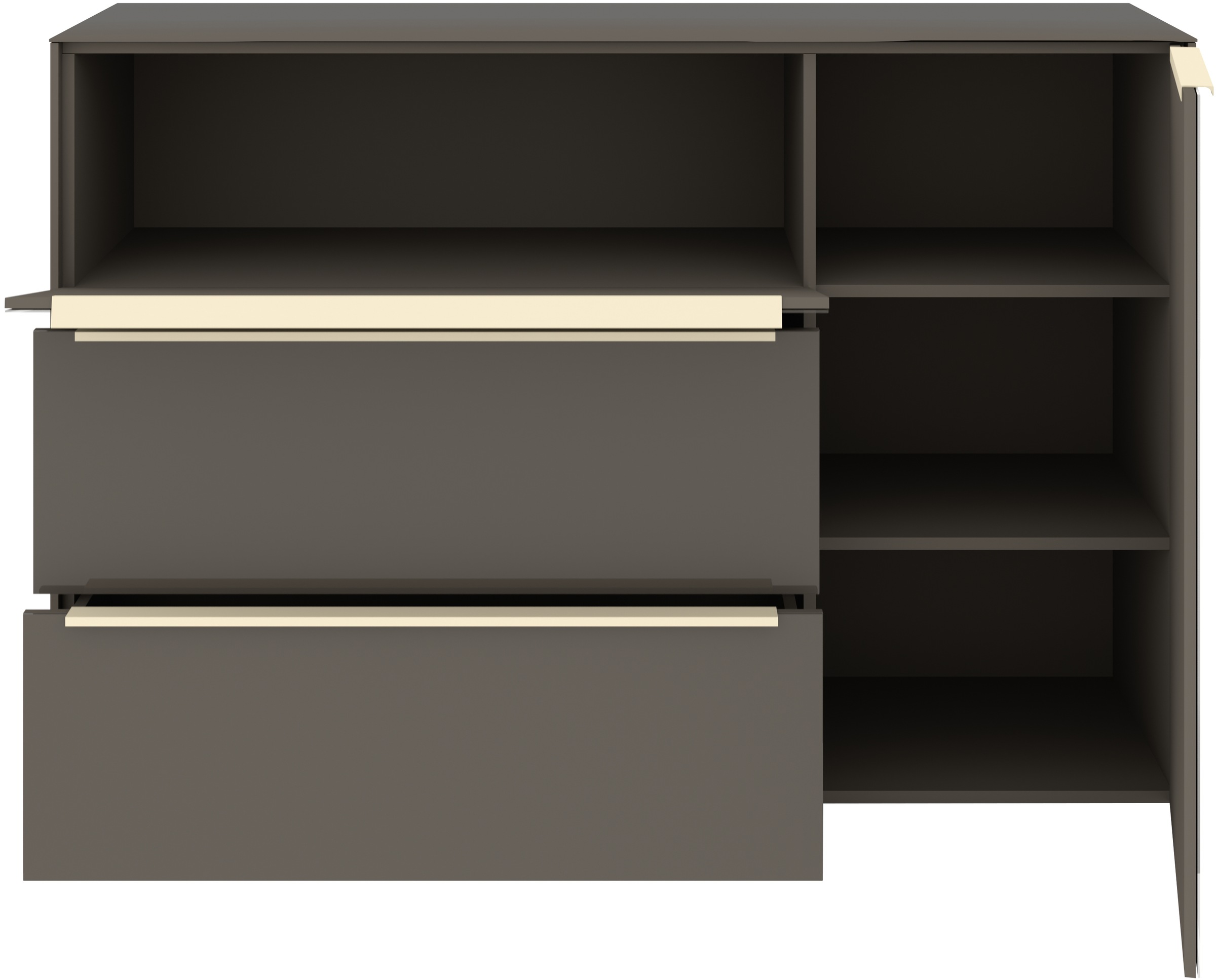 set one by Musterring Sideboard »Reno« 1 Stk. tlg. Mit Gleitern und in verschiedenen Farben erhältlich