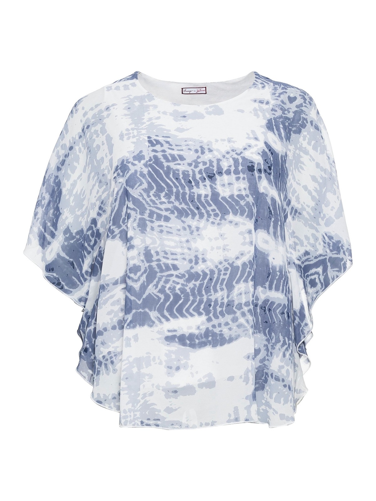 sheego by Joe Browns Longtunika »Große Größen«, mit Batikprint und Fledermausärmeln