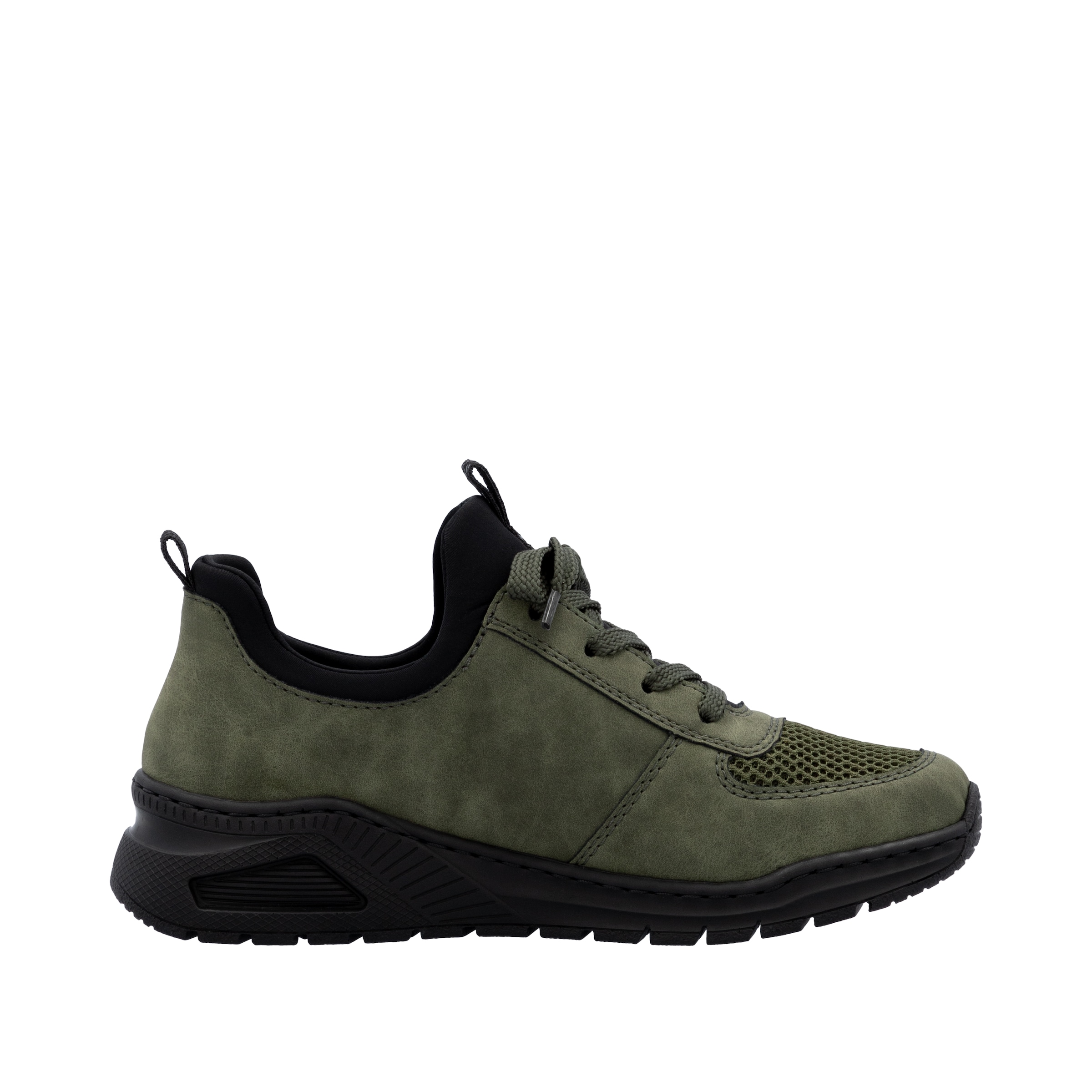Rieker Slip-On Sneaker, Schlupfschuh, Halbschuh, Freizeitsneaker, weiche MemoSoft-Innensohle