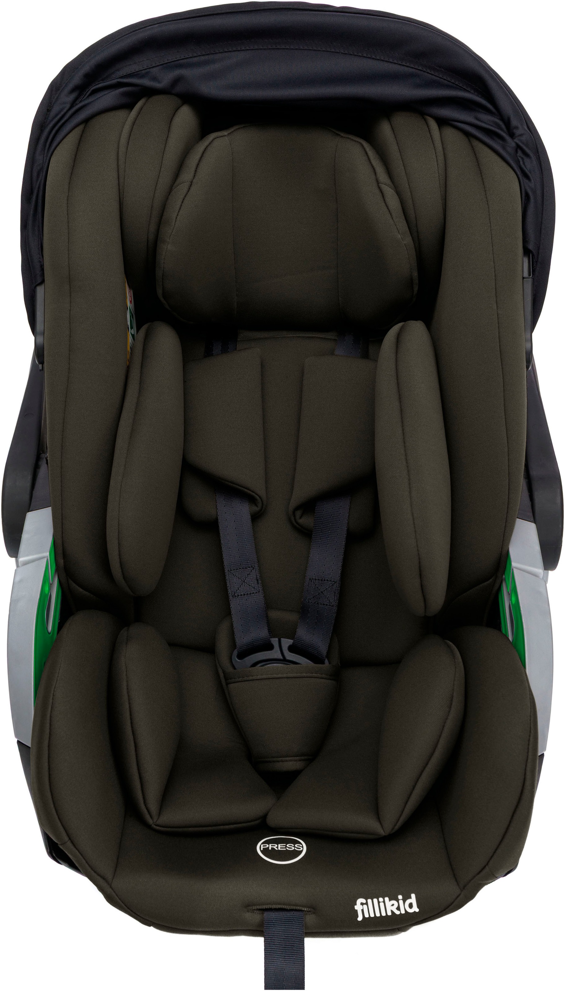 Fillikid Autokindersitz »NOA, inkl. Basisstation«, Gr. 0, 360 °