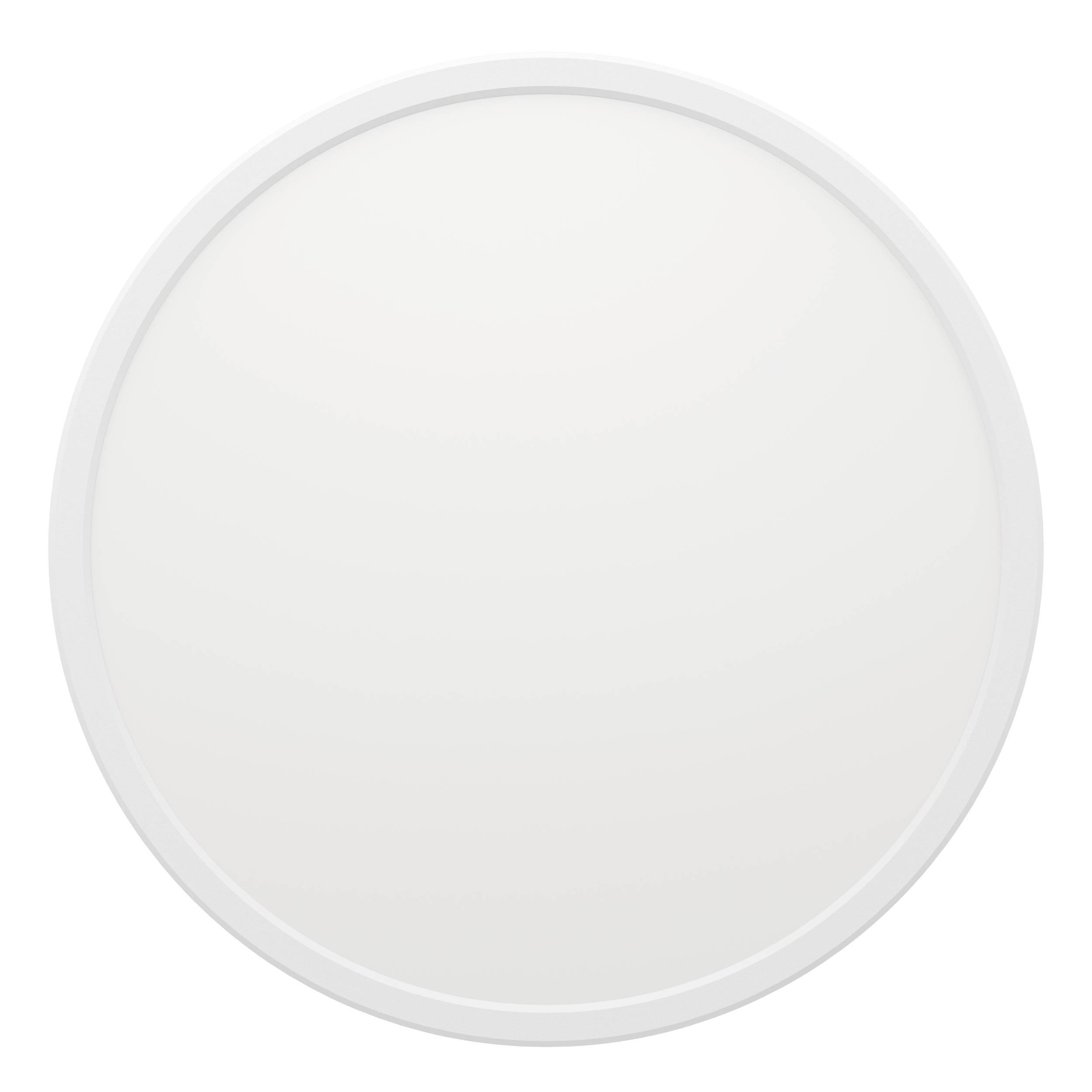 EGLO Deckenleuchte »Rovito Deckenlampe, Deckenbeluchtung, Badlampe Decke, Kunststoff, IP44« LED-Modul 1 Stk. Kaltweiß | Neutralweiß | Warmweiß Wand-/Deckenleuchte - H3 x Ø30 cm - weiß - 13,9W inkl.