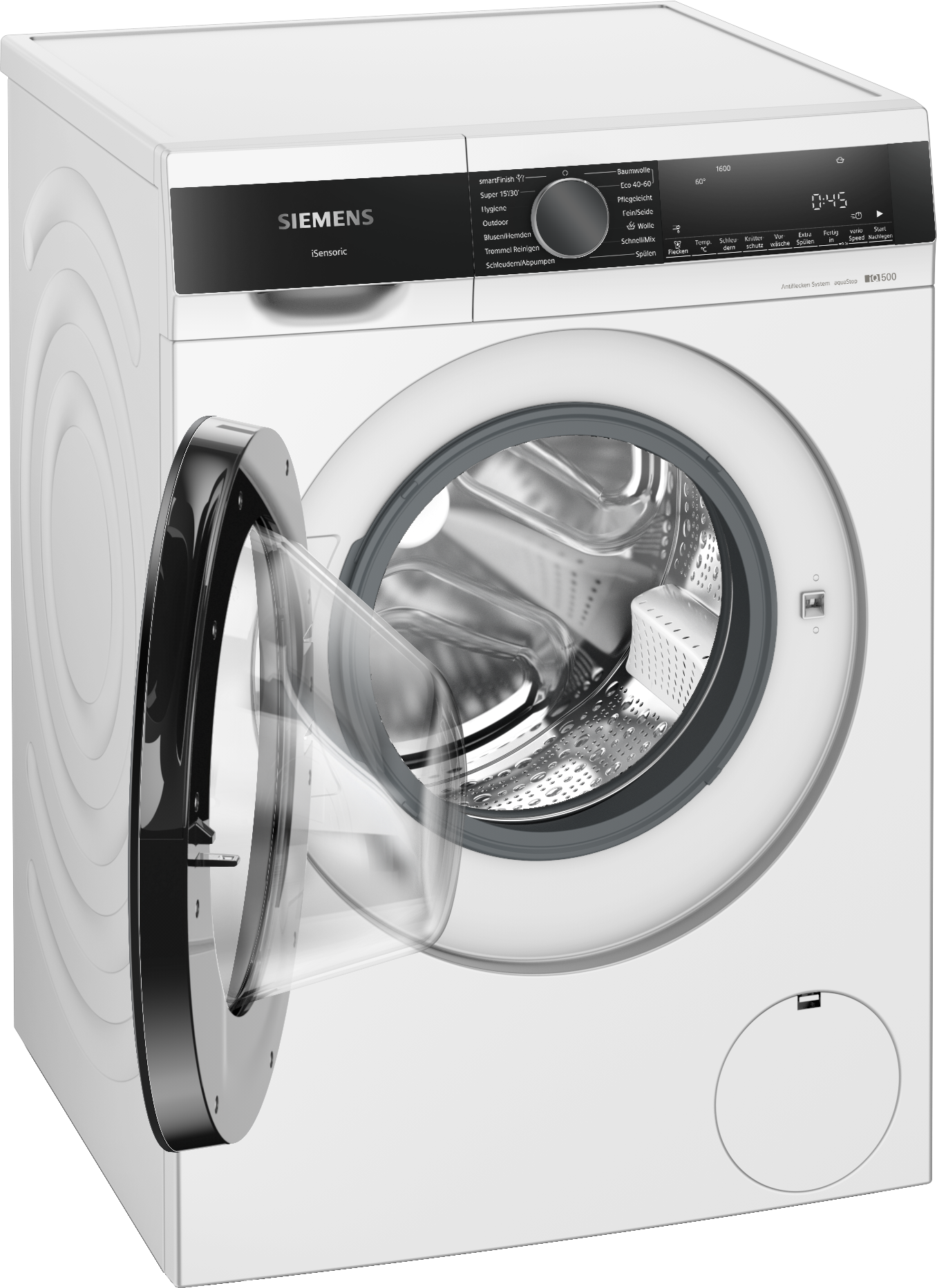 SIEMENS Waschmaschine iQ500 »WG56G2Z41« 10 kg 1600 U/min Knitter-Programm smartFinish, Antiflecken-System, Outdoor-Programm