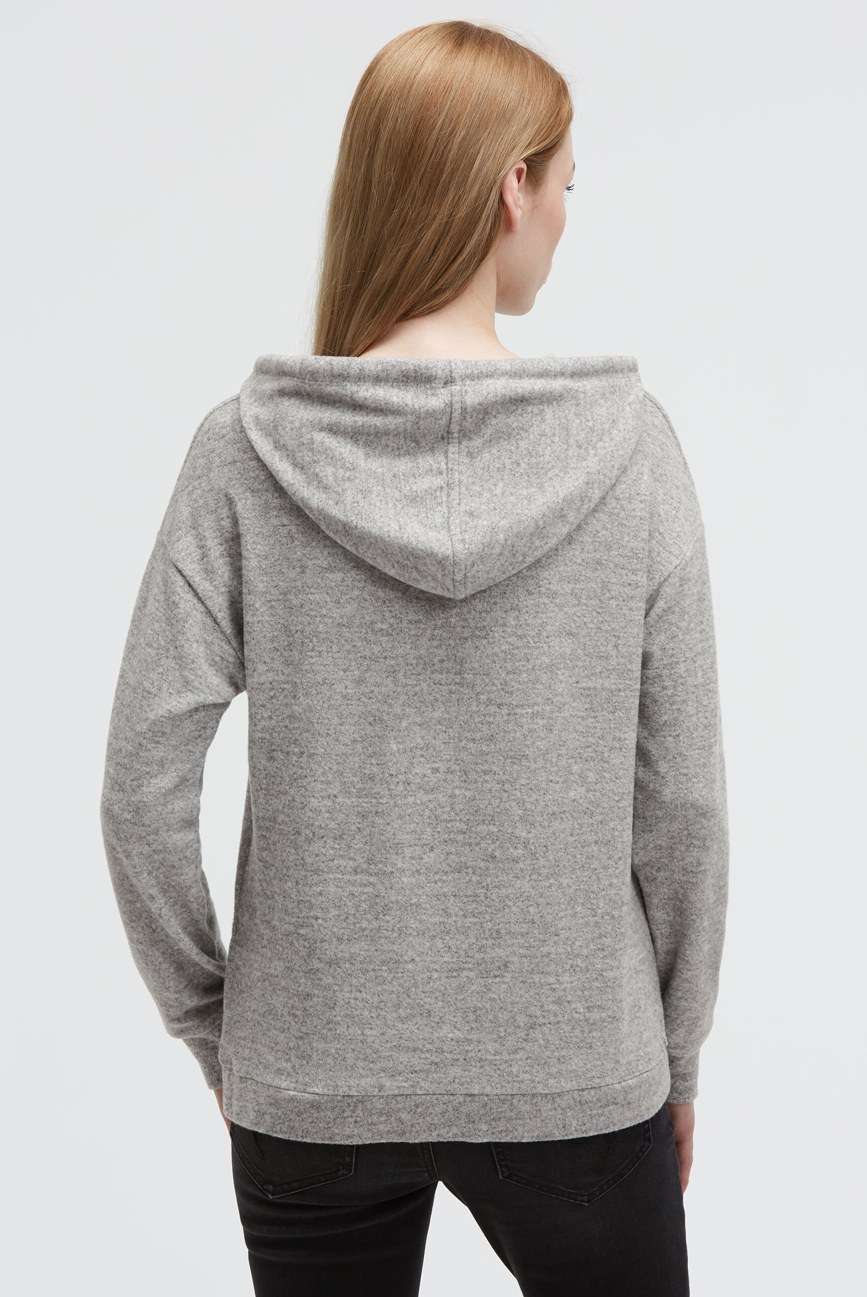 SOCCX Kapuzenpullover mit elastischem Saum