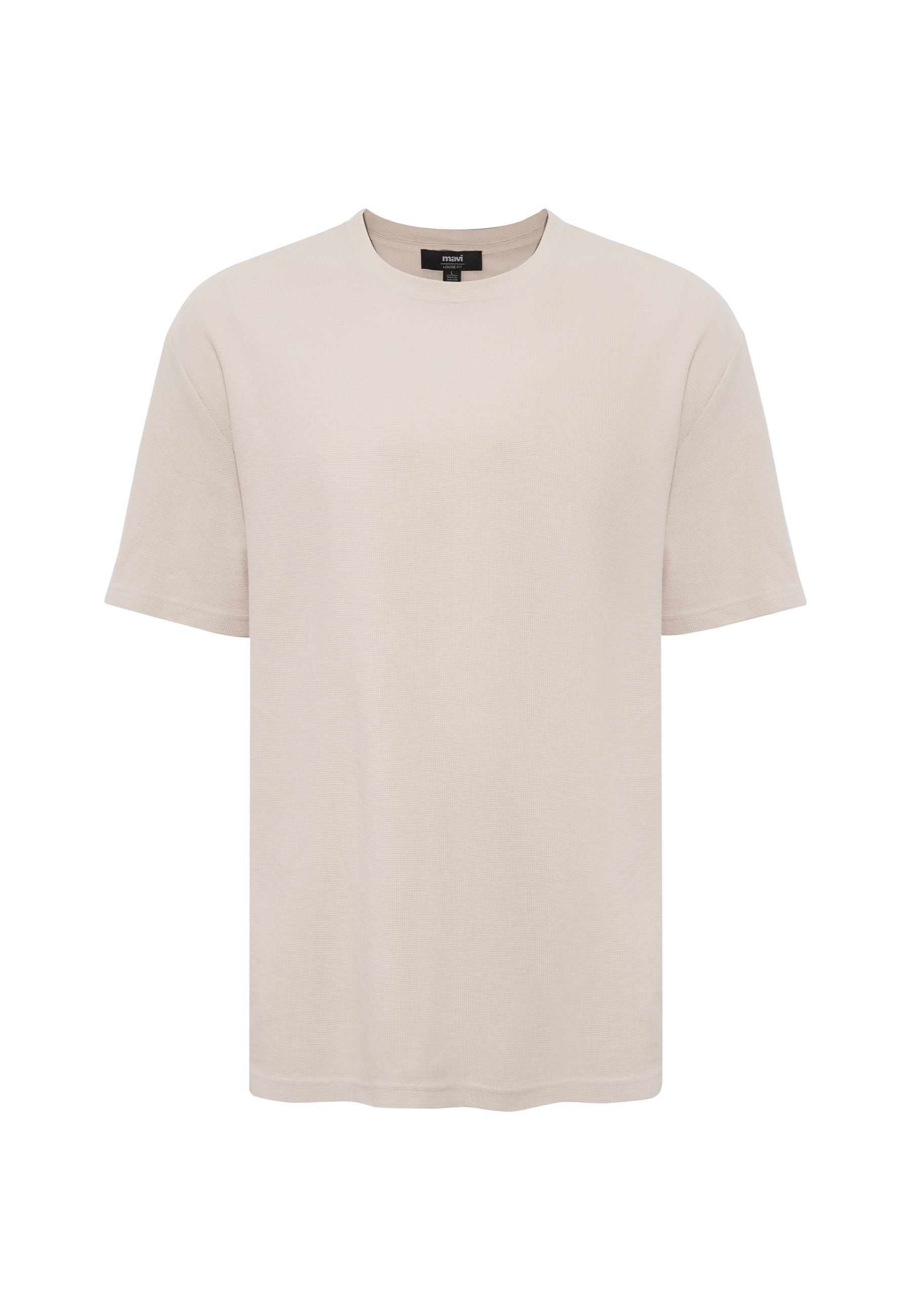 Mavi T-Shirt »SHORT SLEEVE TEE« Strukturiertes T-Shirt