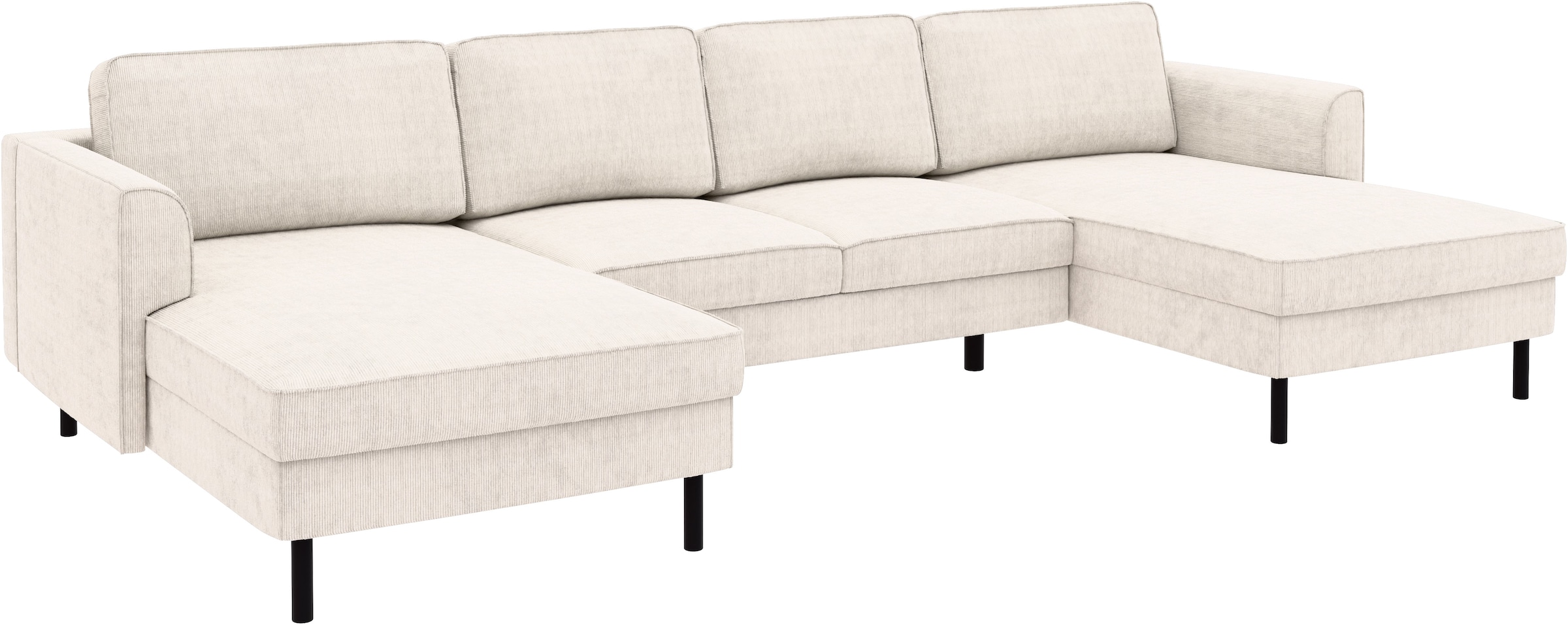 Home affaire Wohnlandschaft "Booster II, whlw. mit Schlaffunktion & Bettkas günstig online kaufen