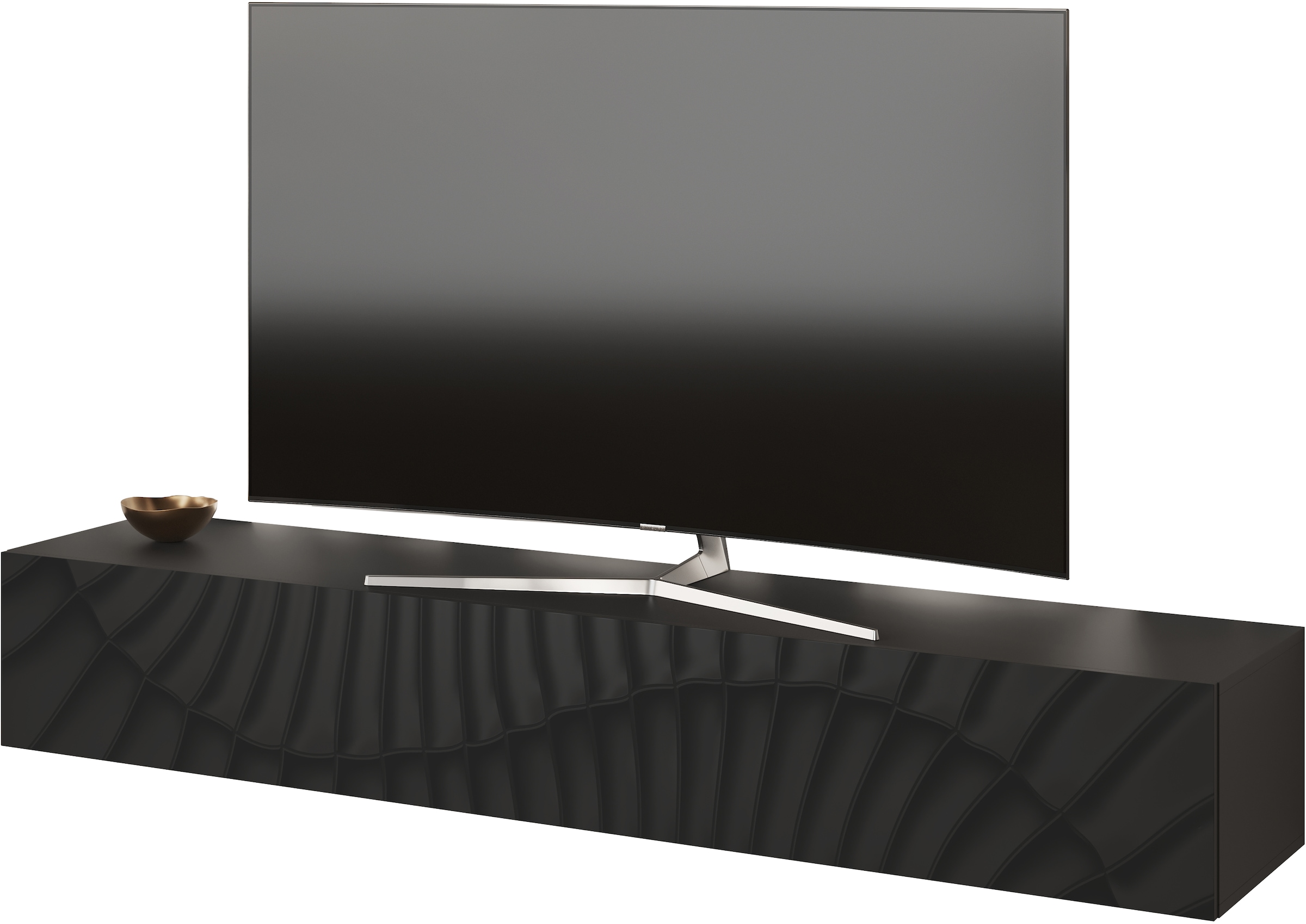 INOSIGN Lowboard "Snake Breite 180 cm, modernes TV-Board hängend mit 1 Klap günstig online kaufen