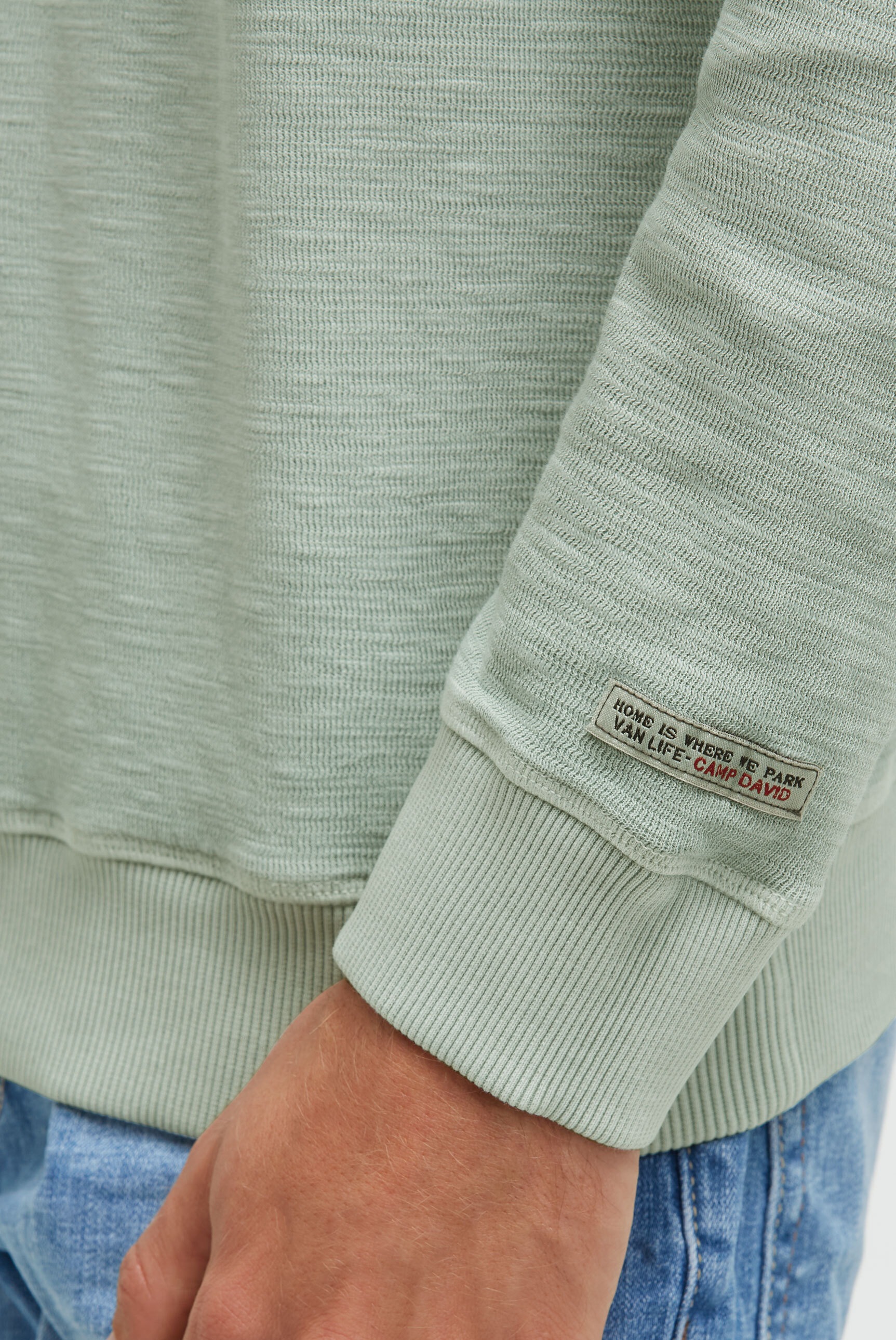 CAMP DAVID Sweater , mit Baumwolle
