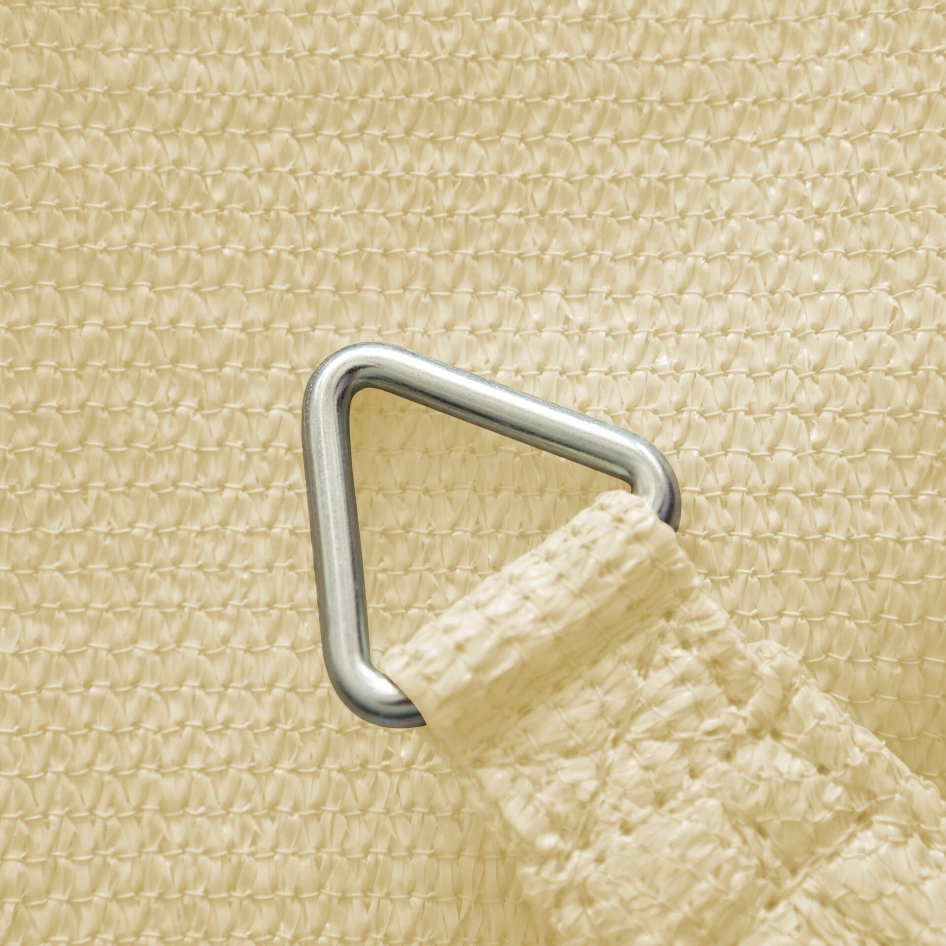 Windhager Sonnensegel »Capri Dreieck«, 5x5x5m, champagner