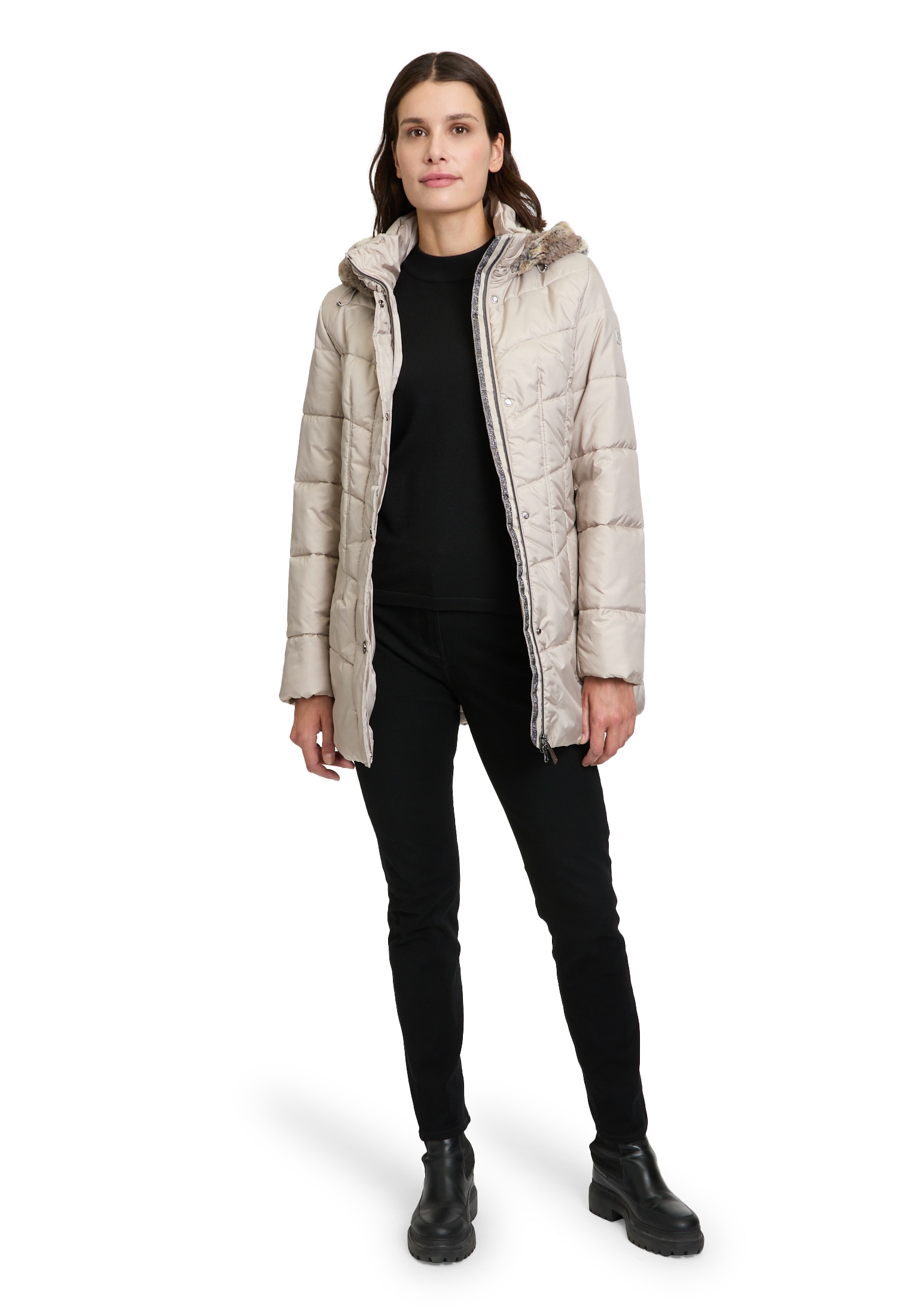 Betty Barclay Outdoorjacke »Betty Barclay Damen Outdoorjacke mit Kapuze«, mit Kapuze
