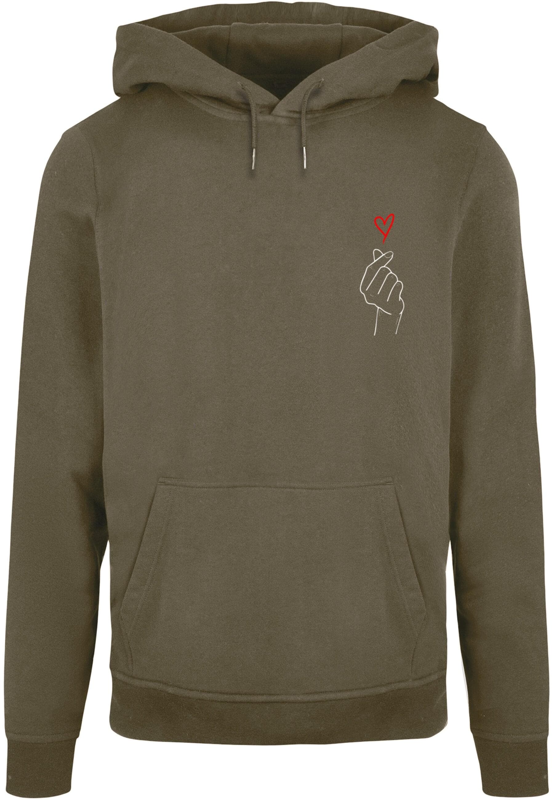 Merchcode Kapuzensweatshirt "Merchcode Herren K Heart Basic Hoody" günstig online kaufen