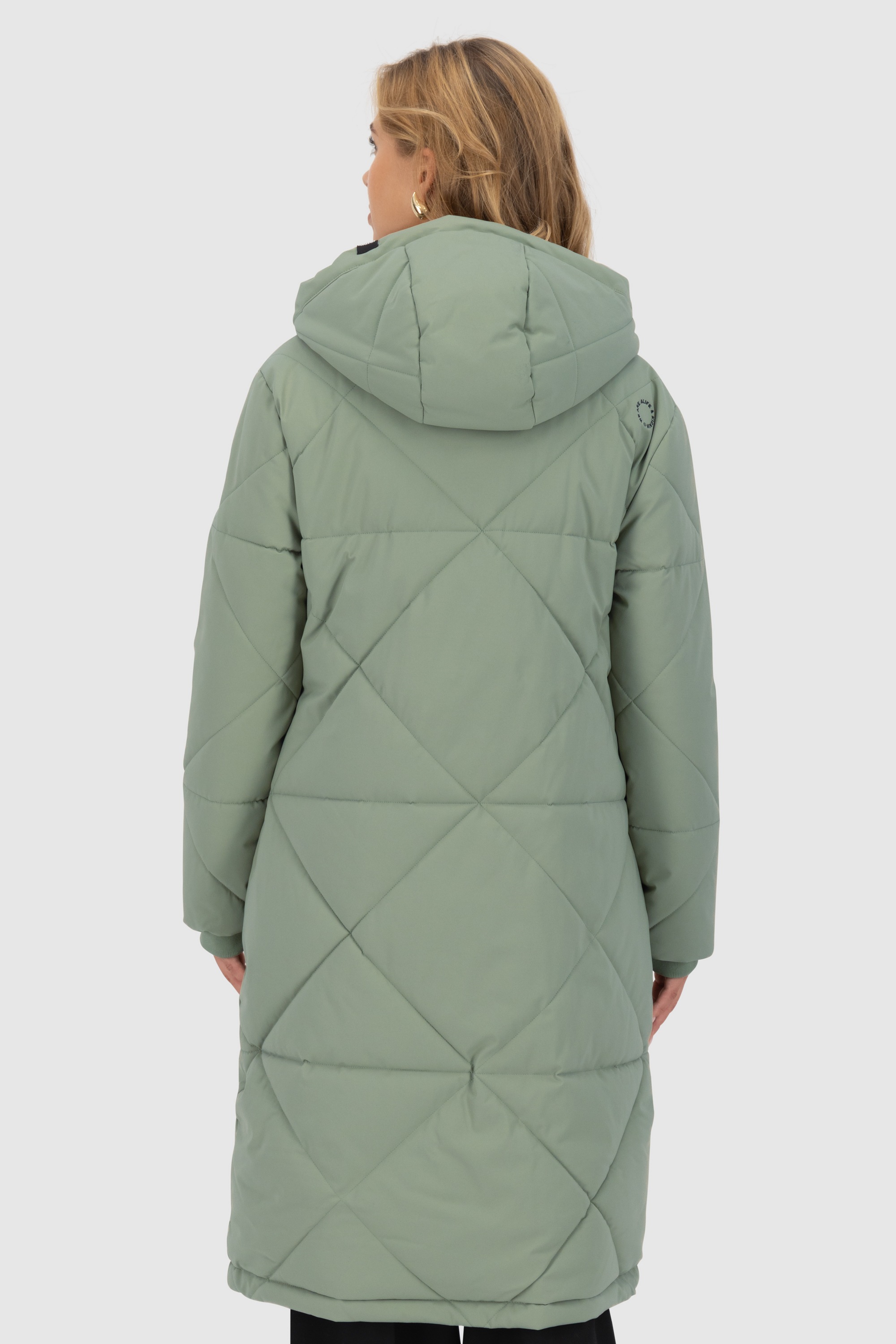 Alife & Kickin Winterjacke »Damen EnyaAK A«, Figurnah geschnittener Wintermantel mit 2-Wege Reißverschluss