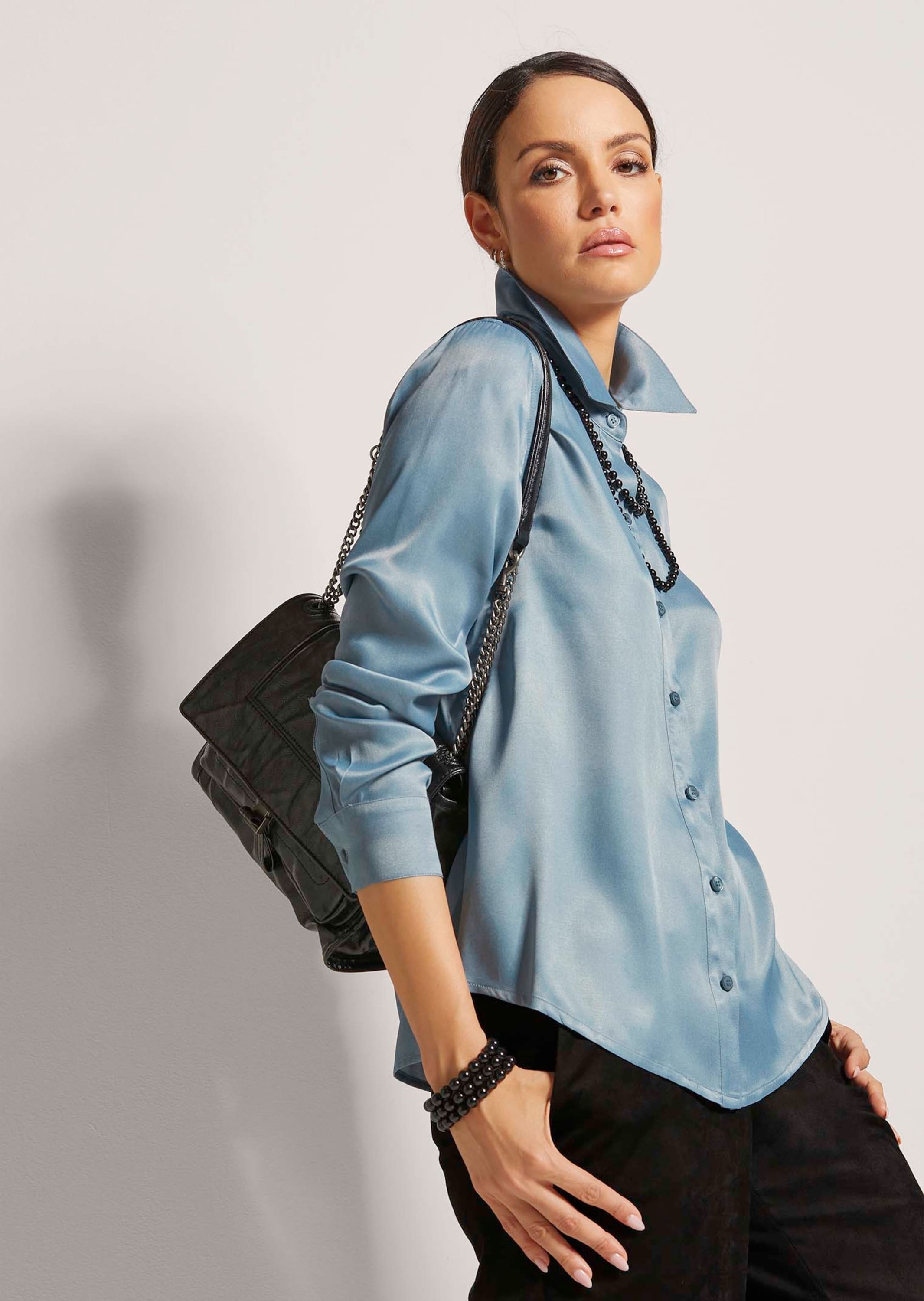 MADELEINE Hemdbluse »Bluse Klassische Hemdbluse«