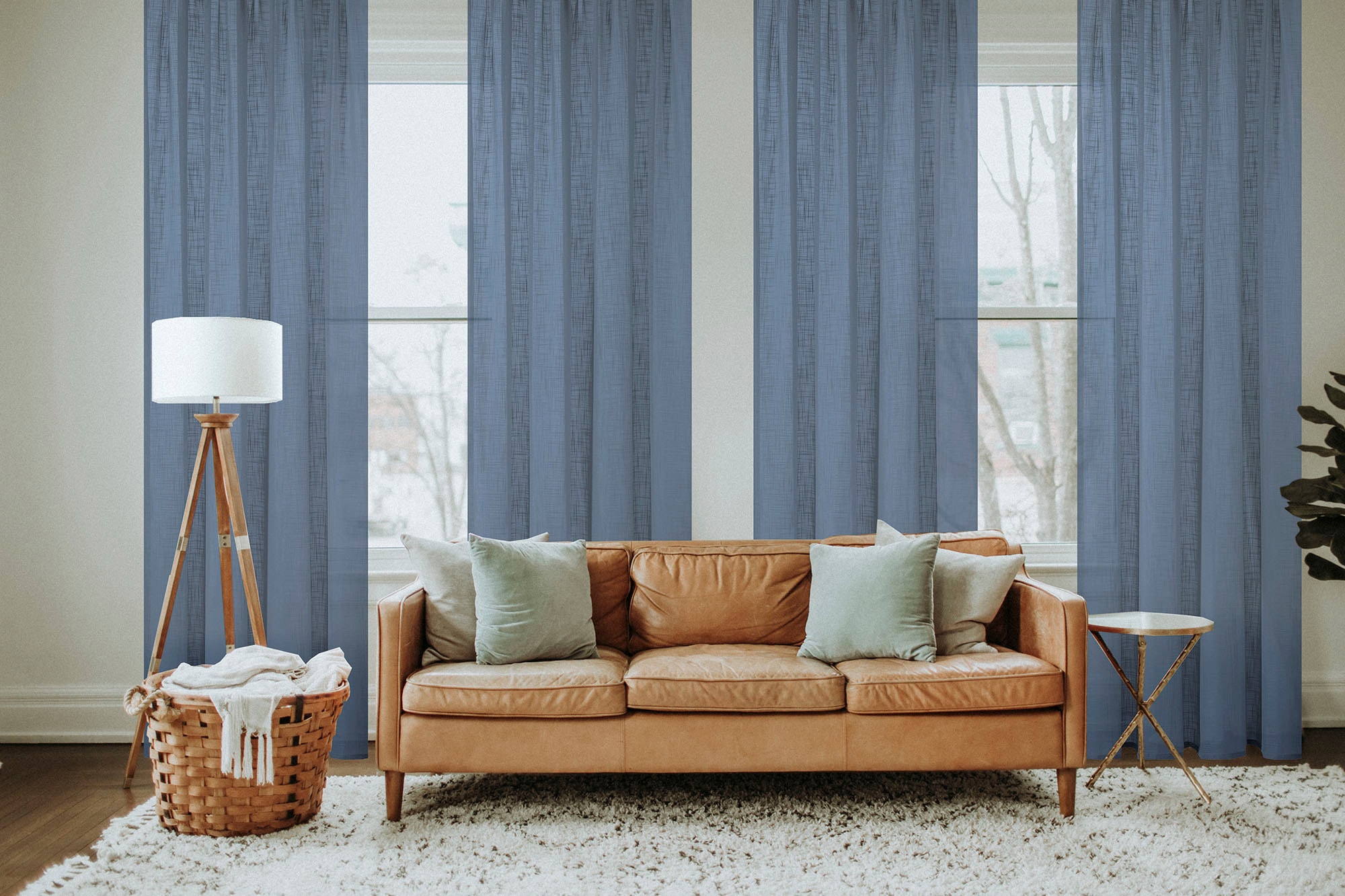 Home Basics Gardine "SOFTY" Multifunktionsband 1 Stk. tlg. Kombibandschal L günstig online kaufen