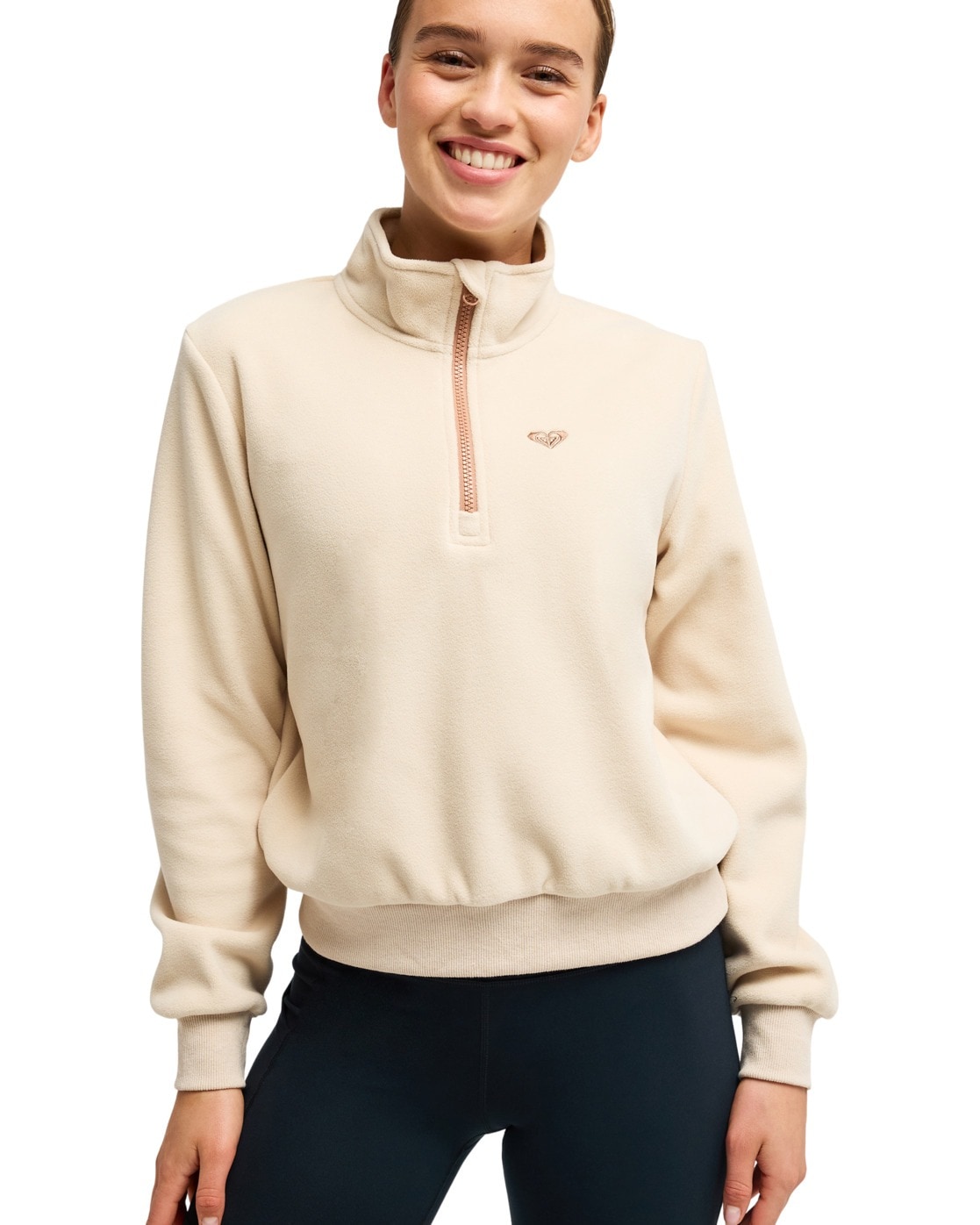 Roxy Fleecepullover "Waves Of Warmth Half Zip"