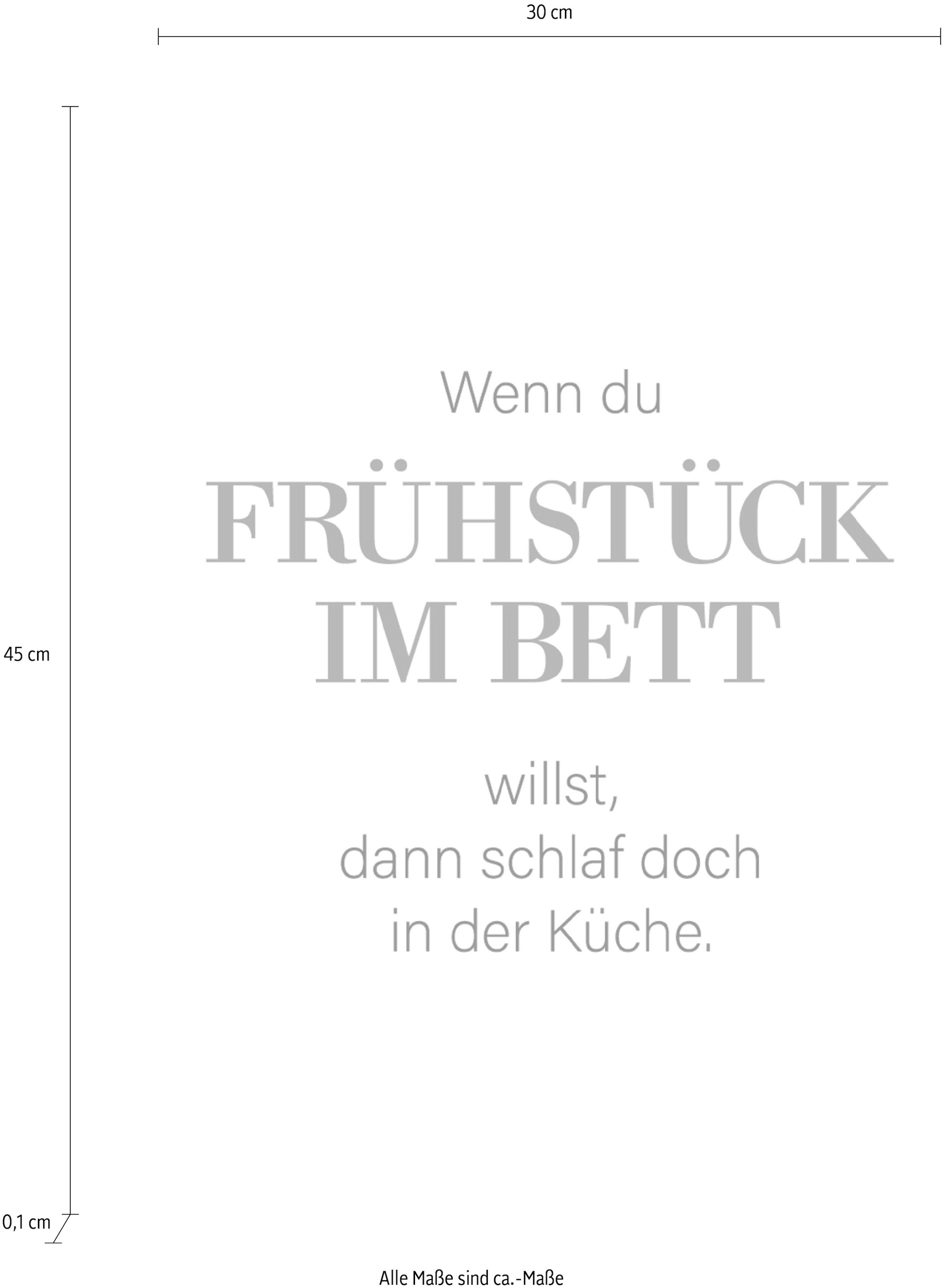 queence Wanddekoobjekt »FRÜHSTÜCK | BAUR IM BETT« bestellen