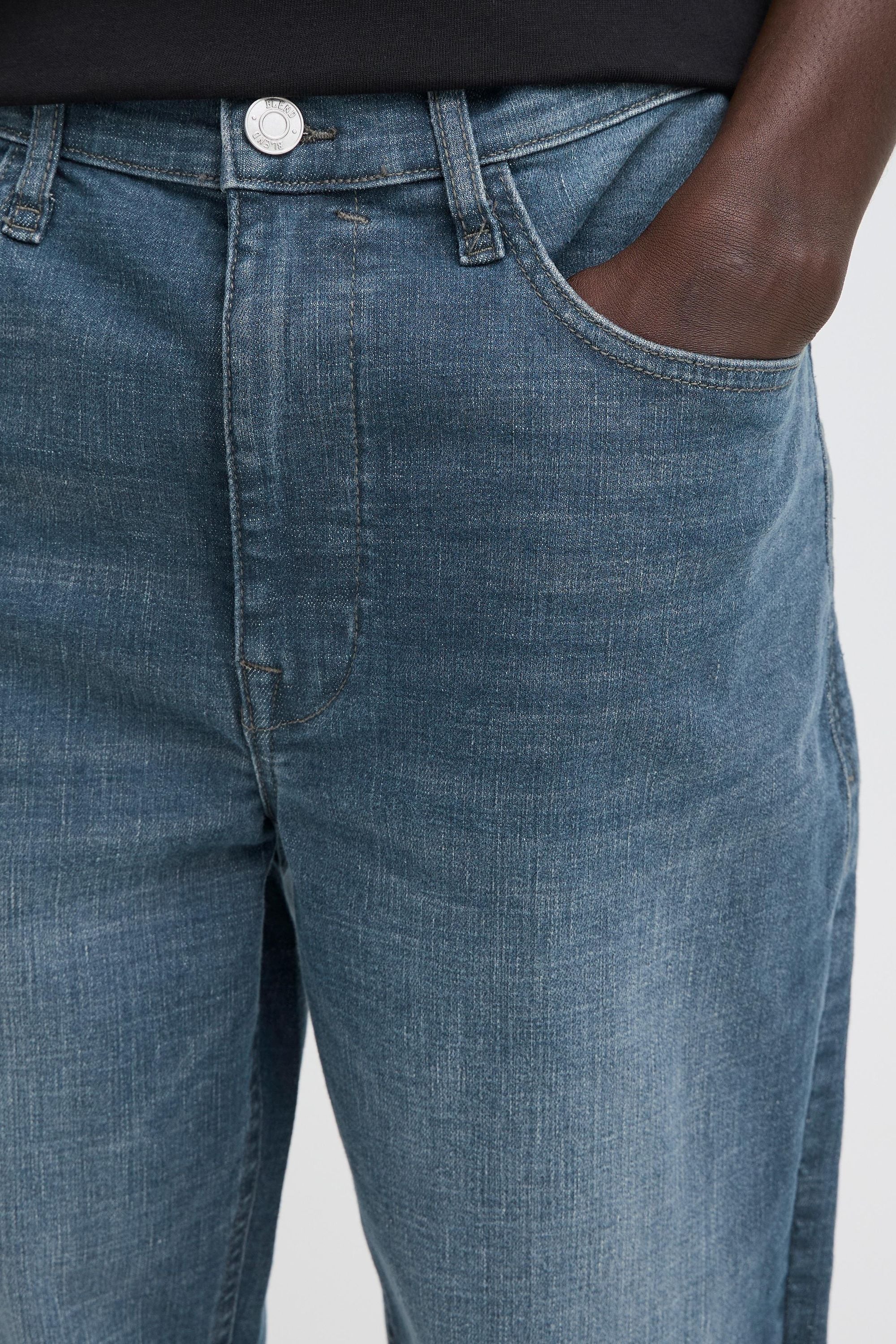 Blend Slim-fit-Jeans »BHTwister« Jeanshose mit normalem Bund und schmalem Bein - Twister Fit