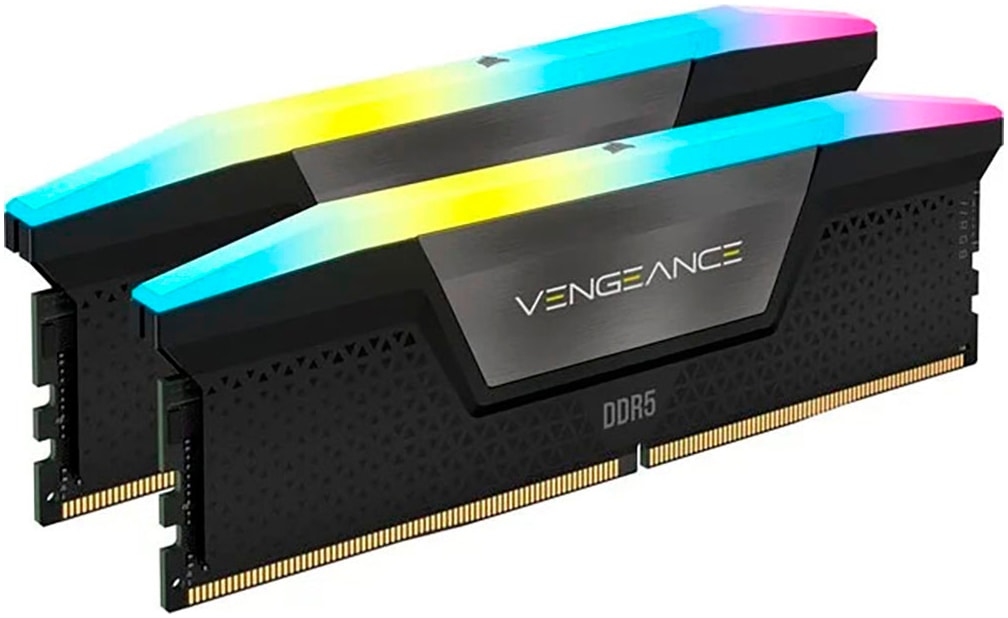 Arbeitsspeicher »VENGEANCE RGB DDR5 6400MT/s 32GB (2x16GB)«, Intel optimiert