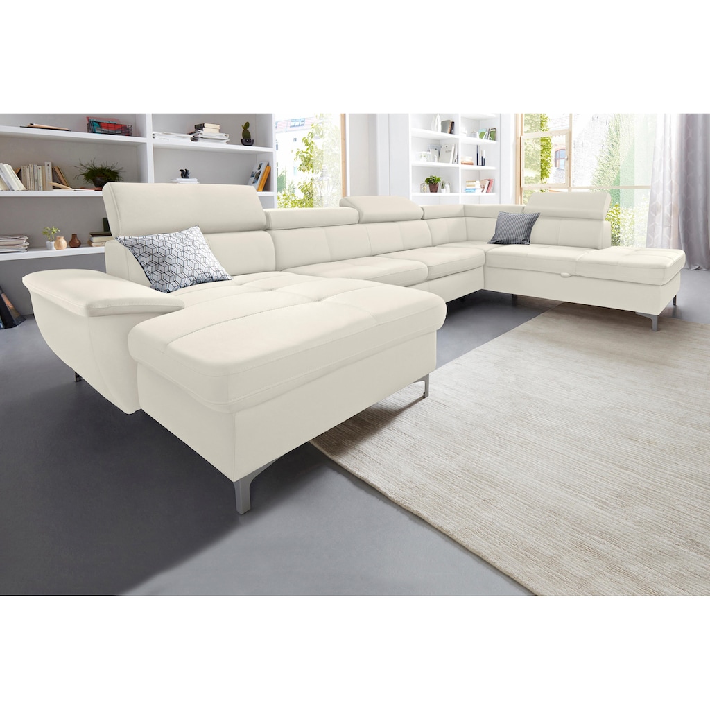 exxpo - sofa fashion Wohnlandschaft »Azzano, U-Form«