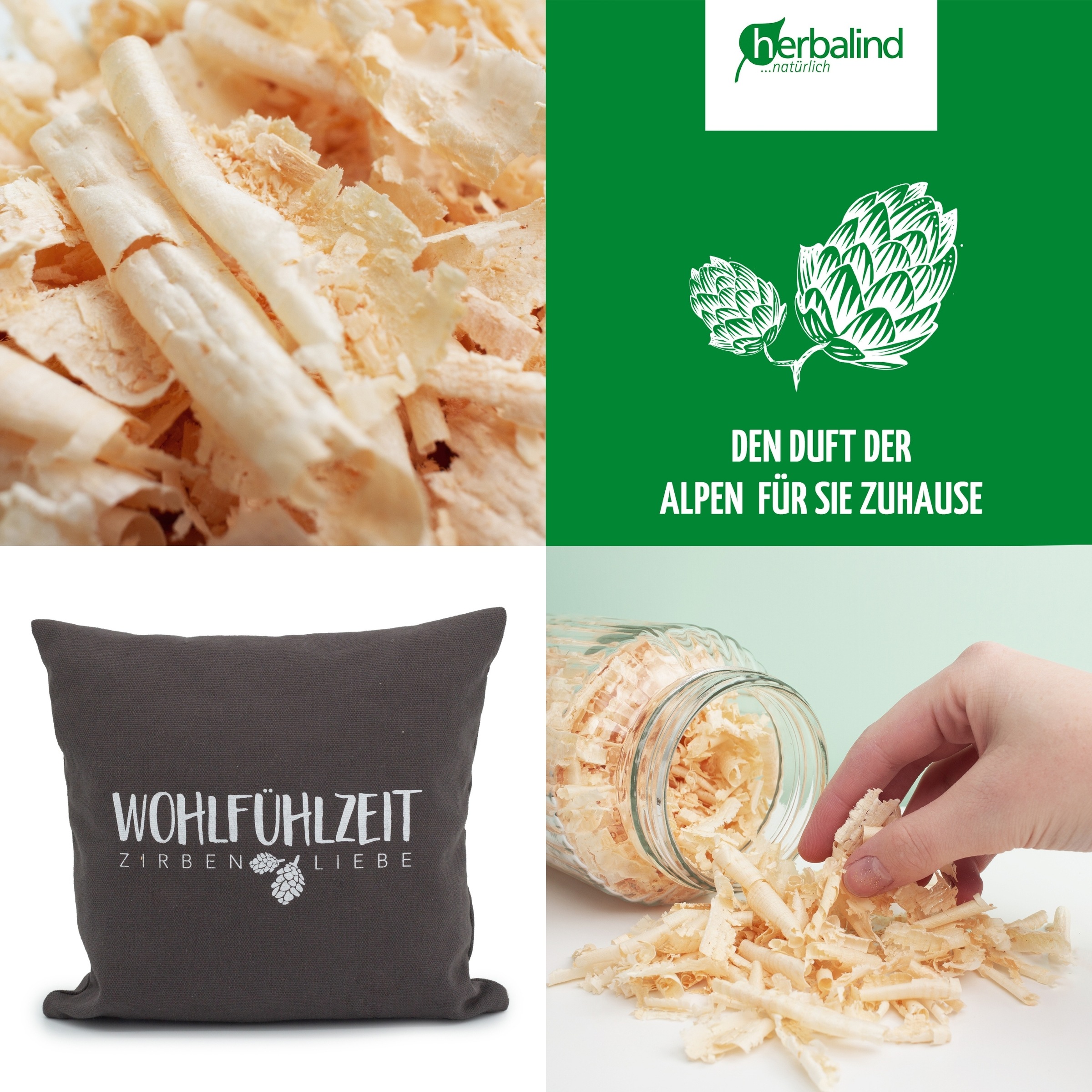 herbalind Zirbenkissen "5652 Zirbenkissen" günstig online kaufen