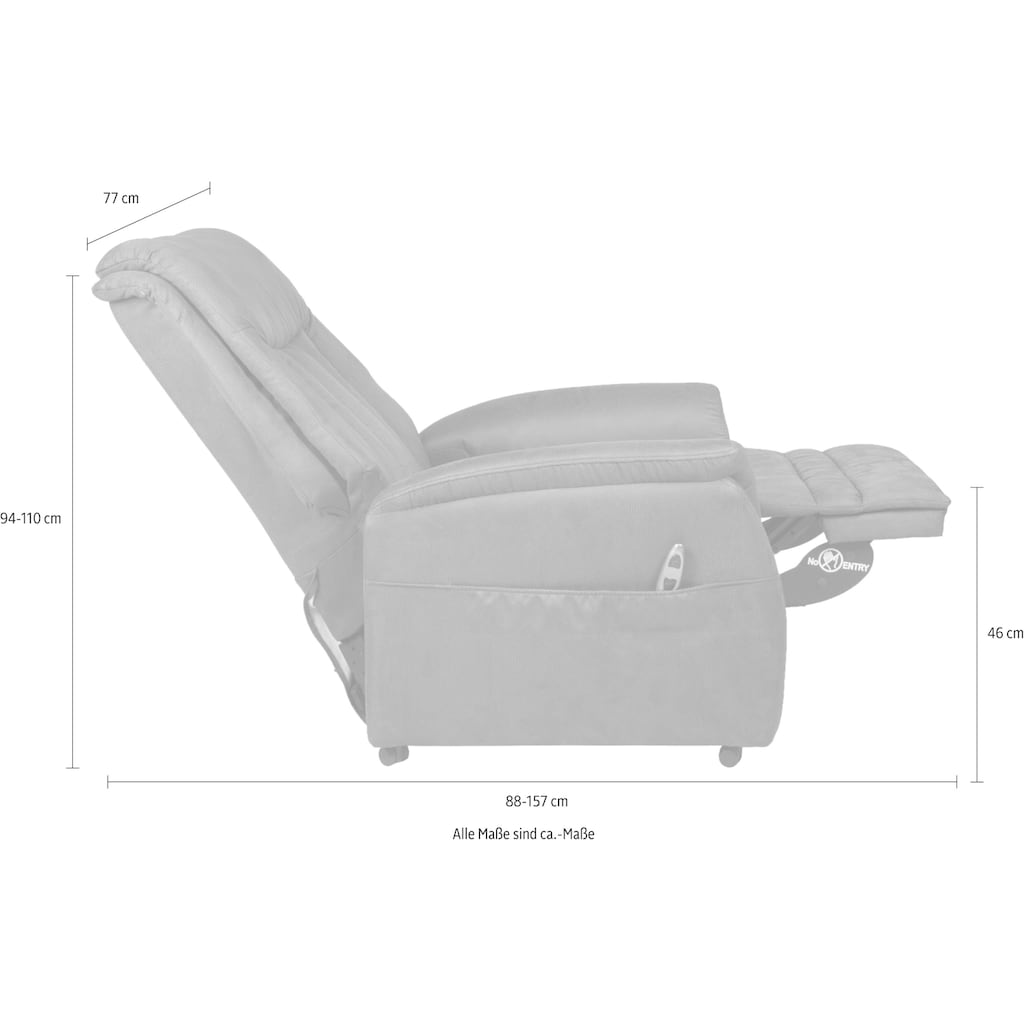 Duo Collection TV-Sessel »Siena mit elektrischer Aufstehhilfe«