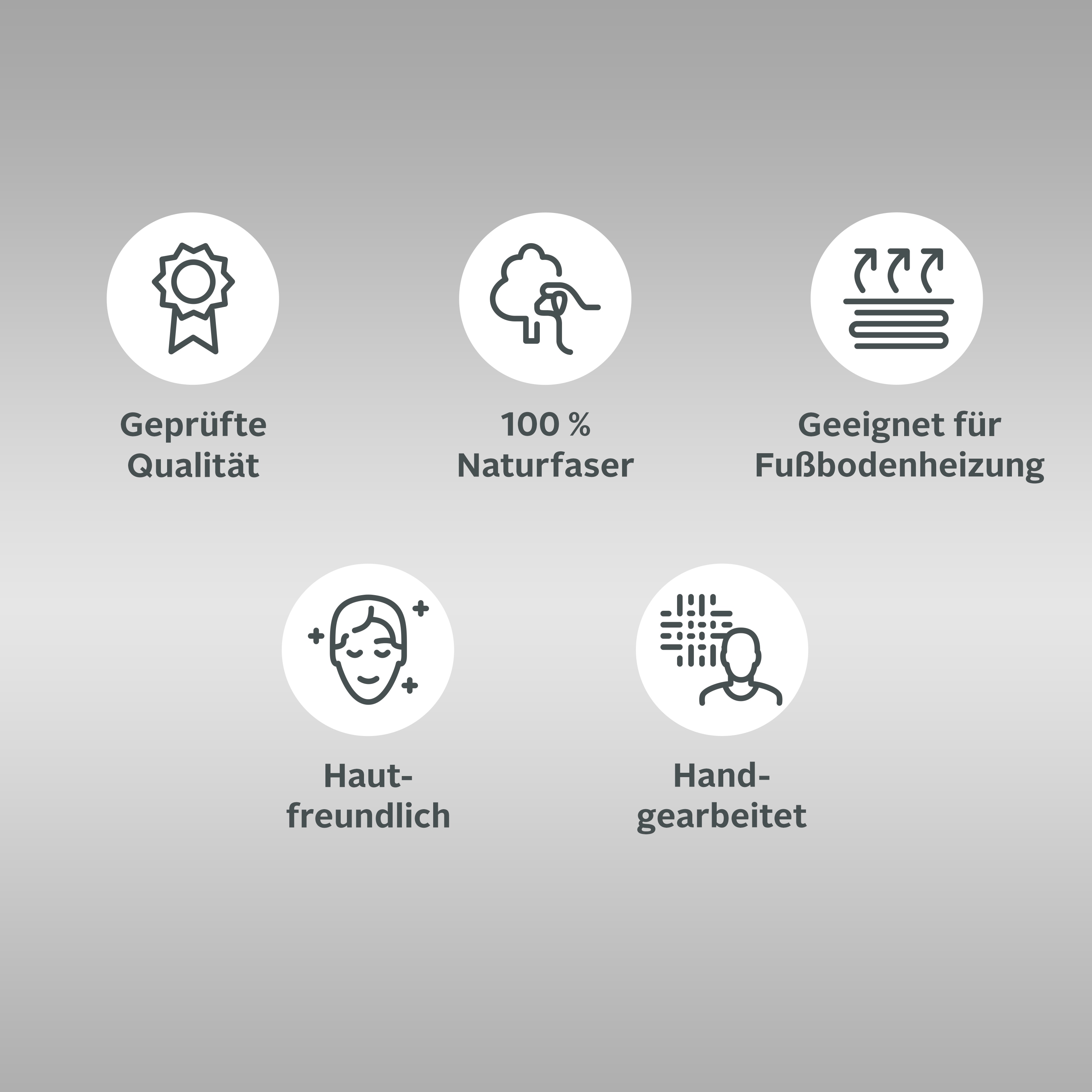 Thumbnail - my home Wollteppich "Tessa" rechteckig 15 mm Höhe reine Wolle, handgewebt, weiche Haptik, meliert, Gabbeh Optik