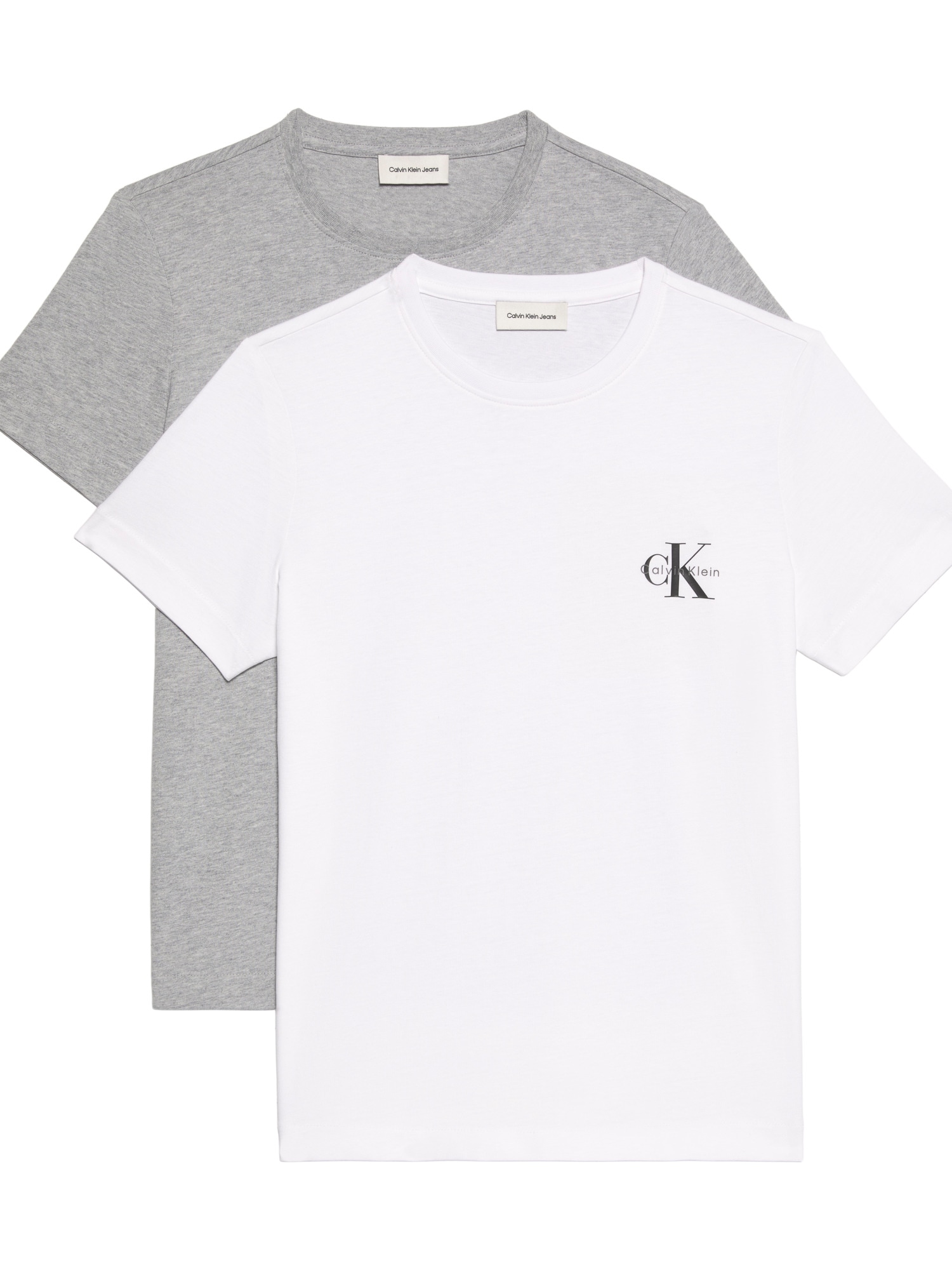 Calvin Klein Jeans T-Shirt "A- Logo CN 2 Pack Tee" Packung, 2er-Pack, 2 Stk günstig online kaufen