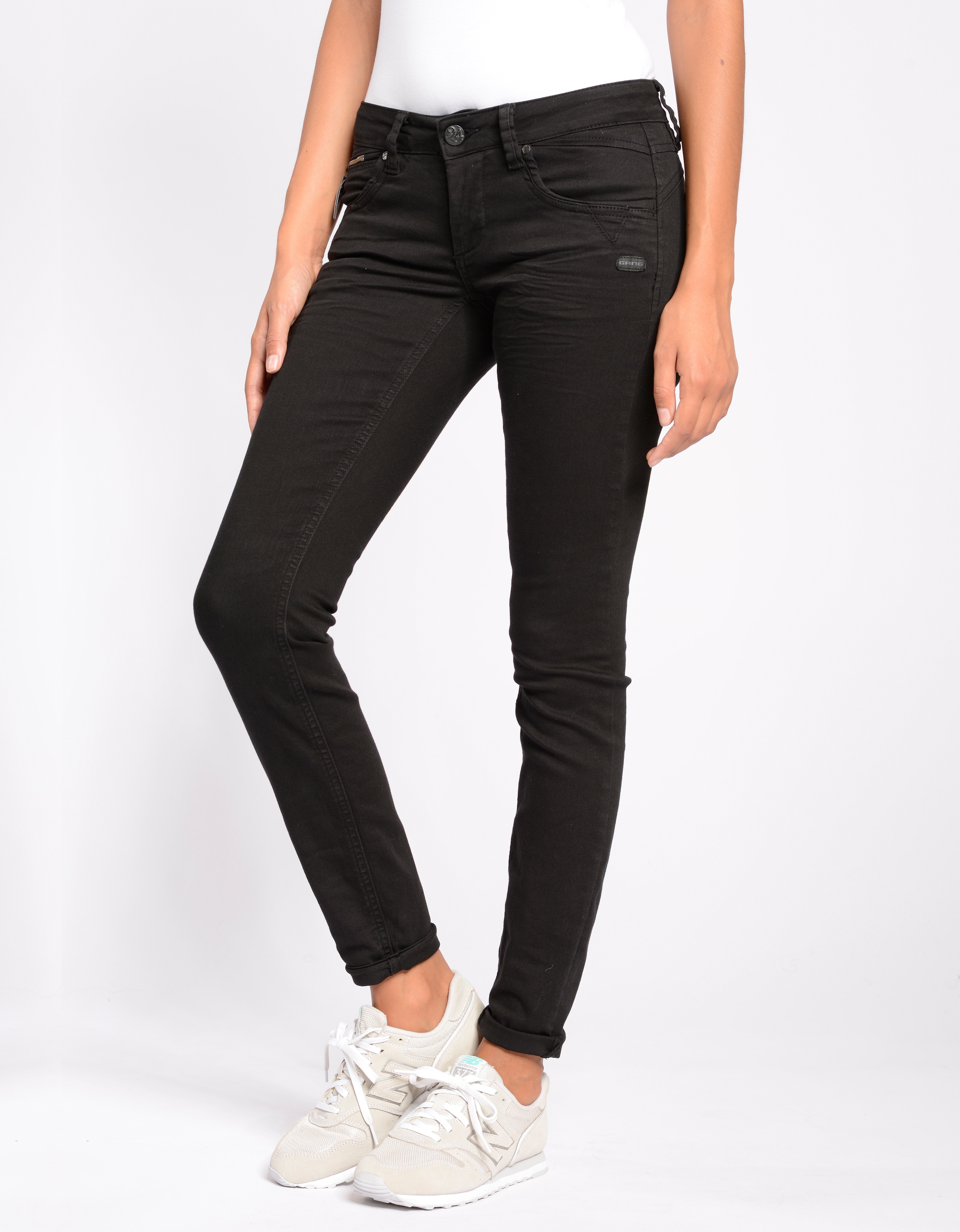 GANG Skinny-fit-Jeans "94NIKITA", mit Zipper-Detail an der Coinpocket