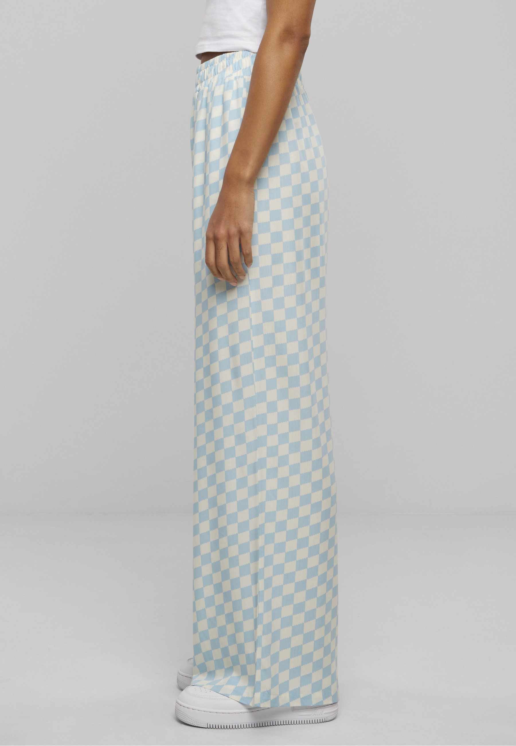 URBAN CLASSICS Stoffhose »Urban Classics Damen Ladies Viscose Resort Pants«