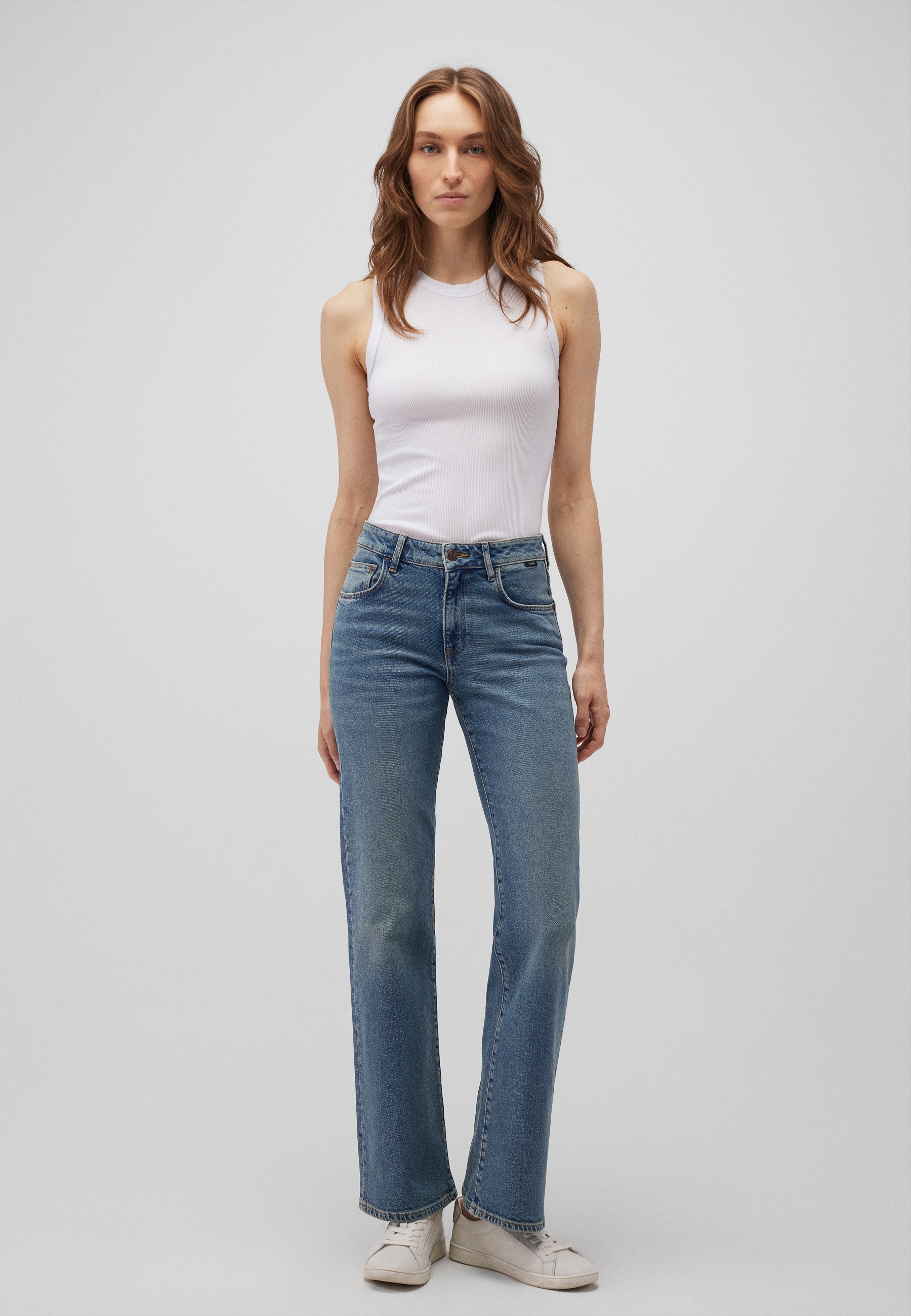 Loose-fit-Jeans »IBIZA«, All Blue Straight Leg Jeans