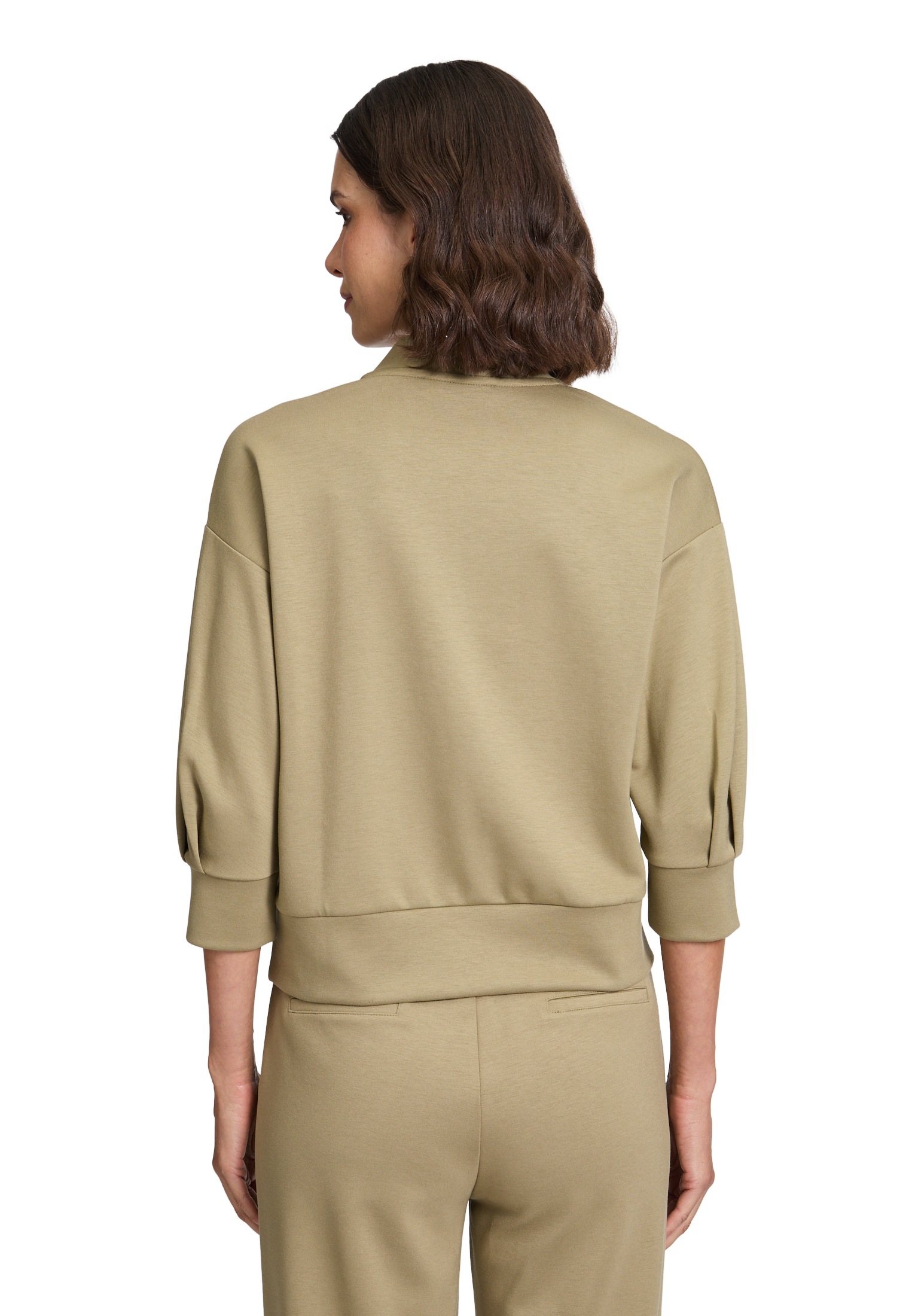 Betty Barclay Sweatshirt »Betty Barclay Sweatshirt mit V-Ausschnitt«, Stickerei