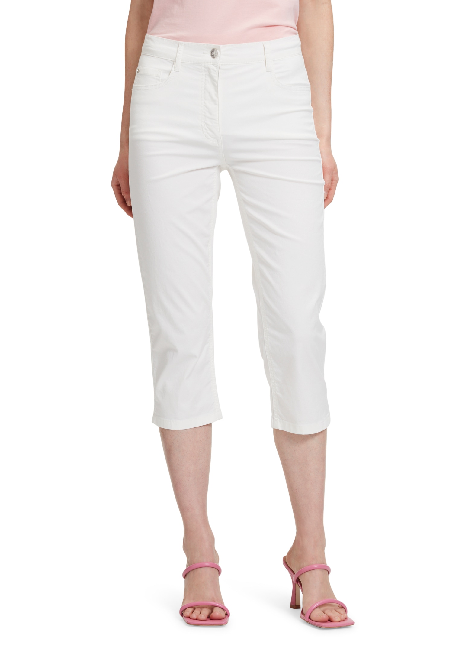 Stoffhose »Betty Barclay Sommerhose Slim Fit«, Saumschlitz