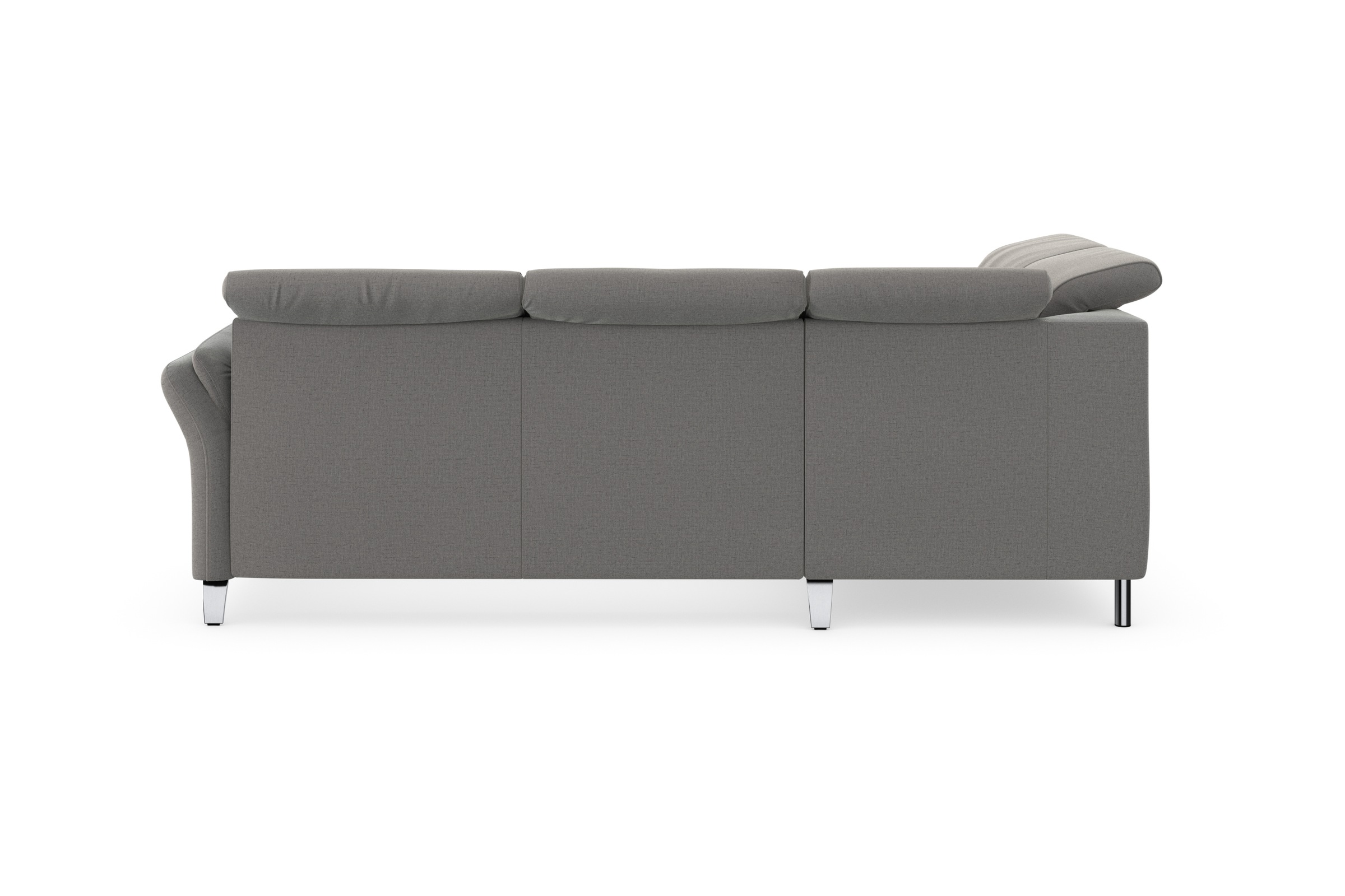 sit&more Ecksofa »Grenoble L-Form mit Federkern«, wahlweise mit Bettfunktion, Bettkasten, Arm- und Kopfteilverstellung