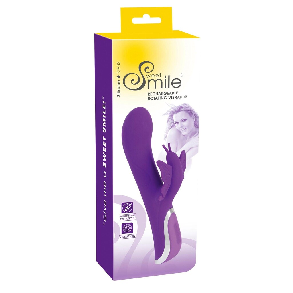 Smile Klitoris-Stimulator »Rechargeable Rotatin«