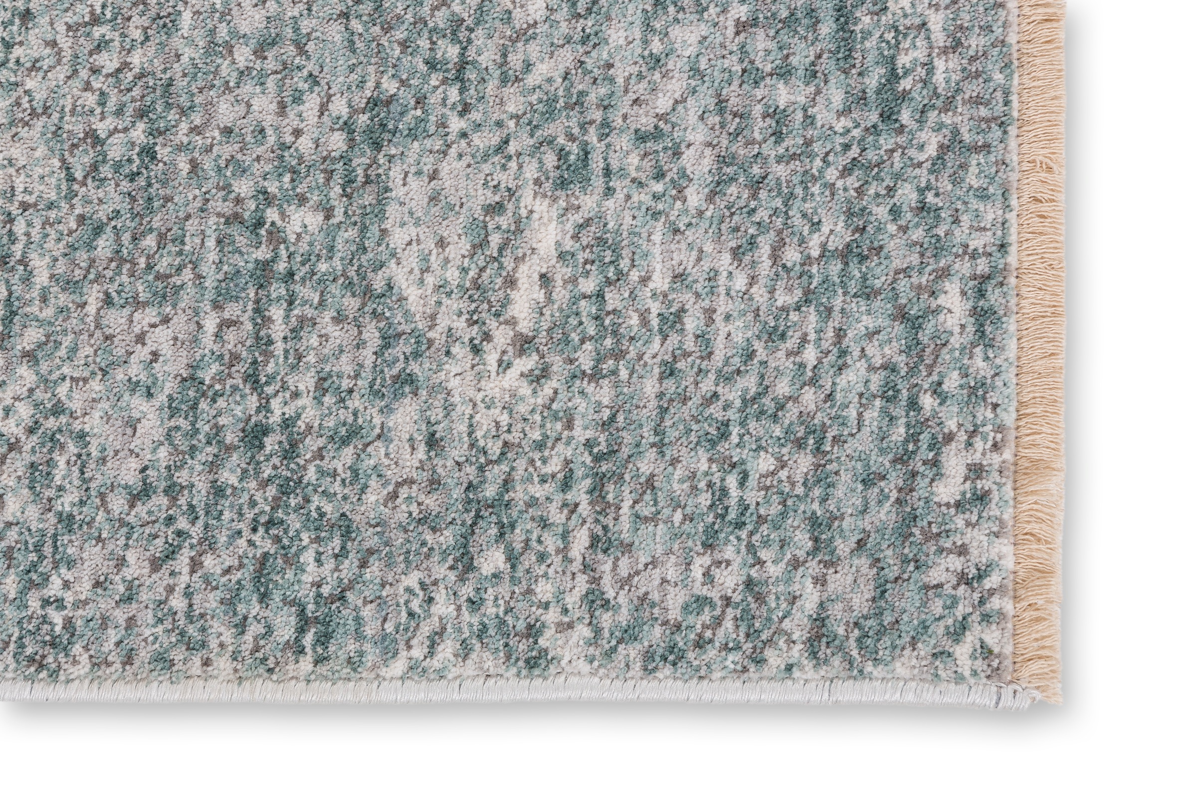 SCHÖNER WOHNEN-Kollektion Teppich »Charme 240«, rechteckig, 6 mm Höhe, leichter Kurzflor, Fransen, Wohnzimmer