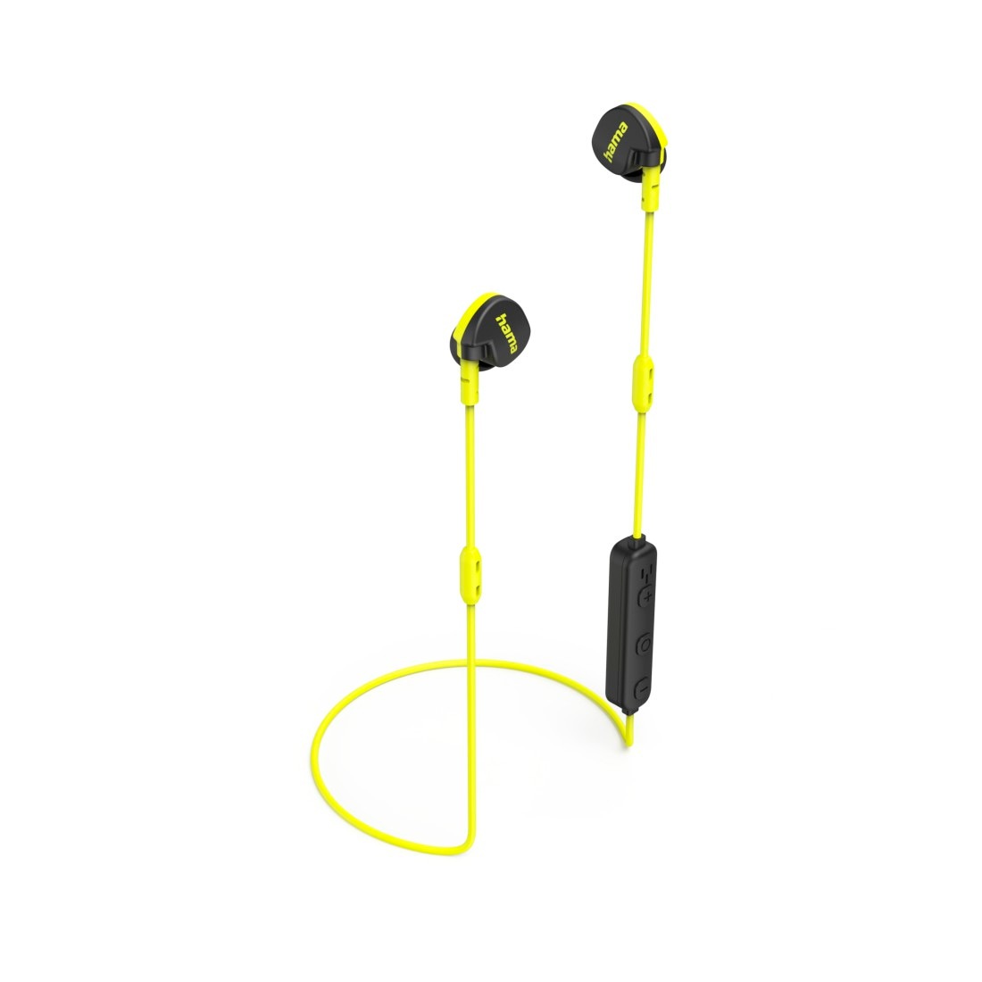 Hama Bluetooth-Kopfhörer »Bluetooth Kopfhörer "Freedom Athletics II" (In-Ear, Mikrofon, gelb)«