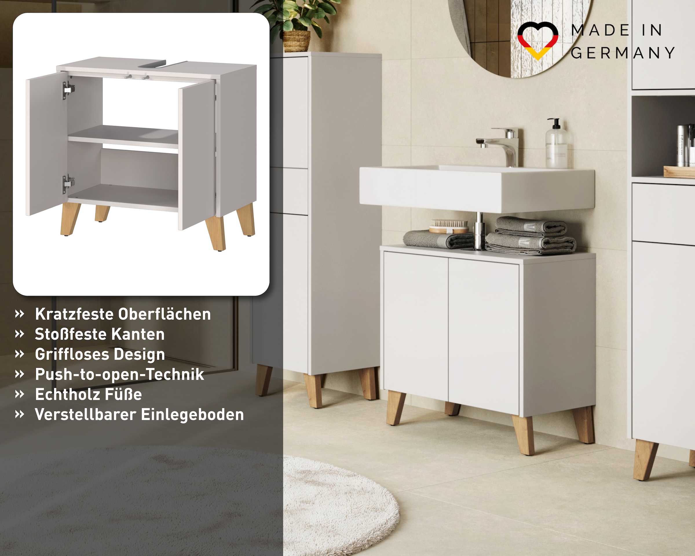 GERMANIA Waschbeckenunterschrank »GW-Arnea«