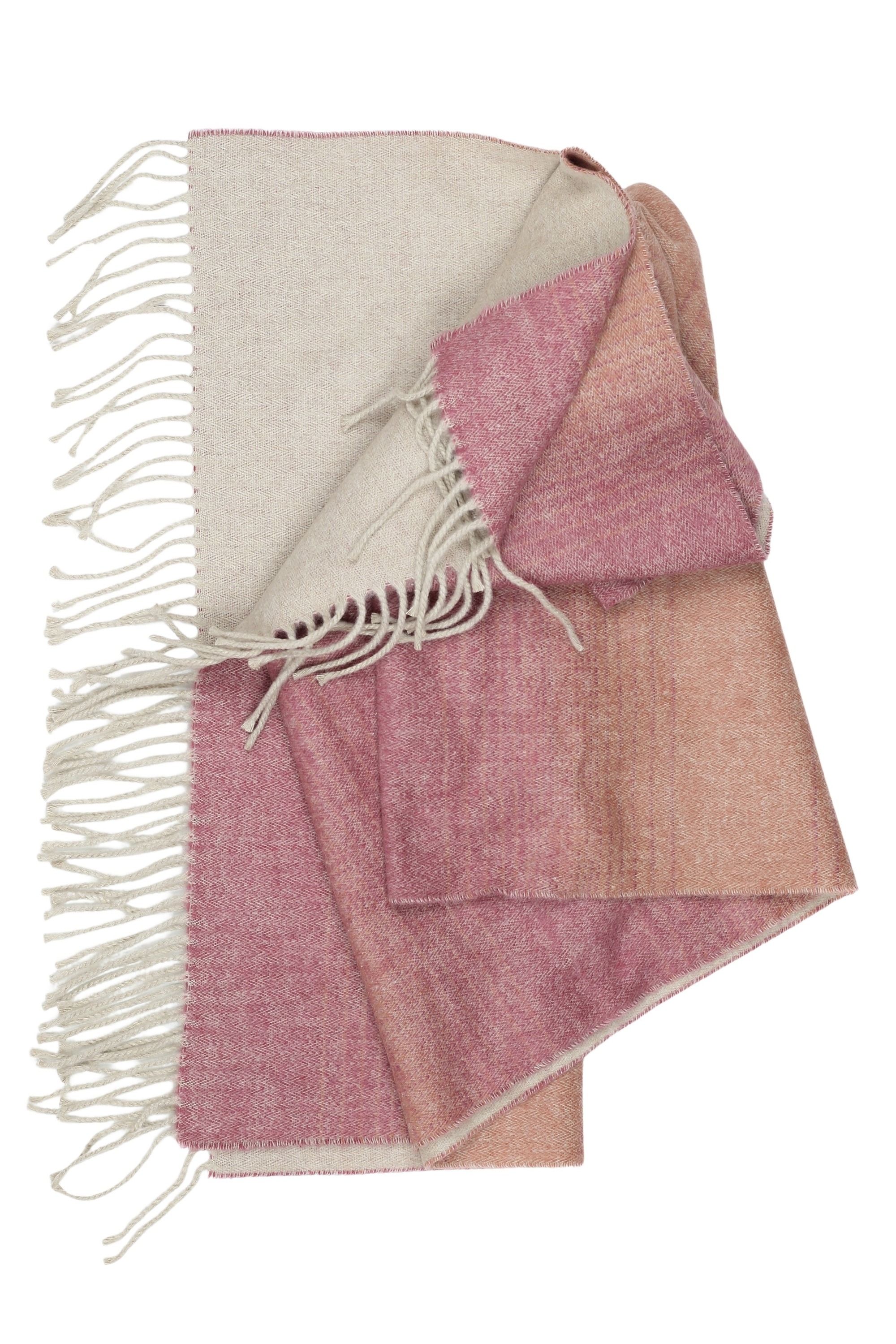 Thumbnail - COLLEZIONE ALESSANDRO Wollschal "Rusty", 1 Stk. in modischer Farbkombi, Made in Italy