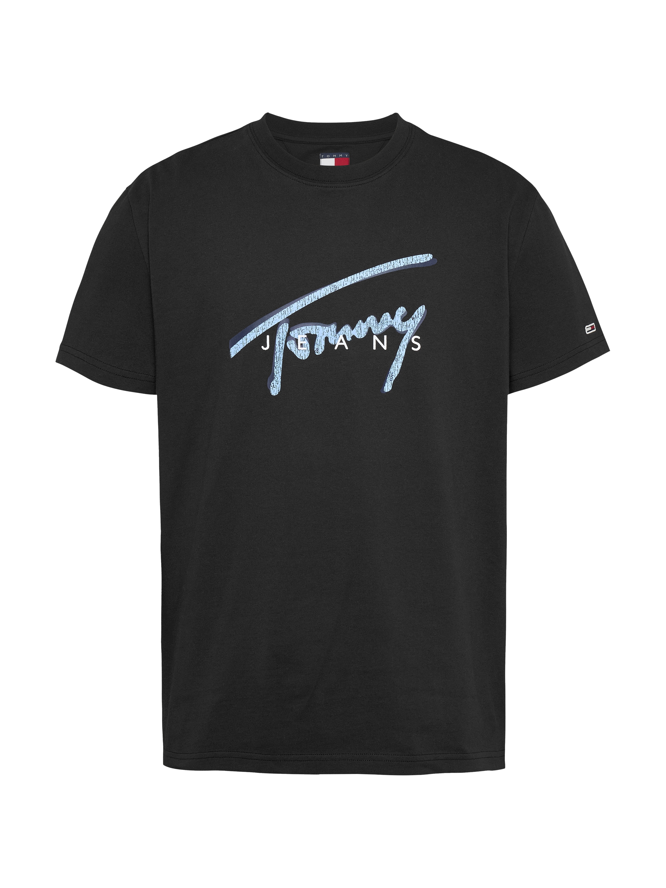 Tommy Jeans T-Shirt »TJM REG RWB SIGNATURE TEE«, mit großem Logodruck